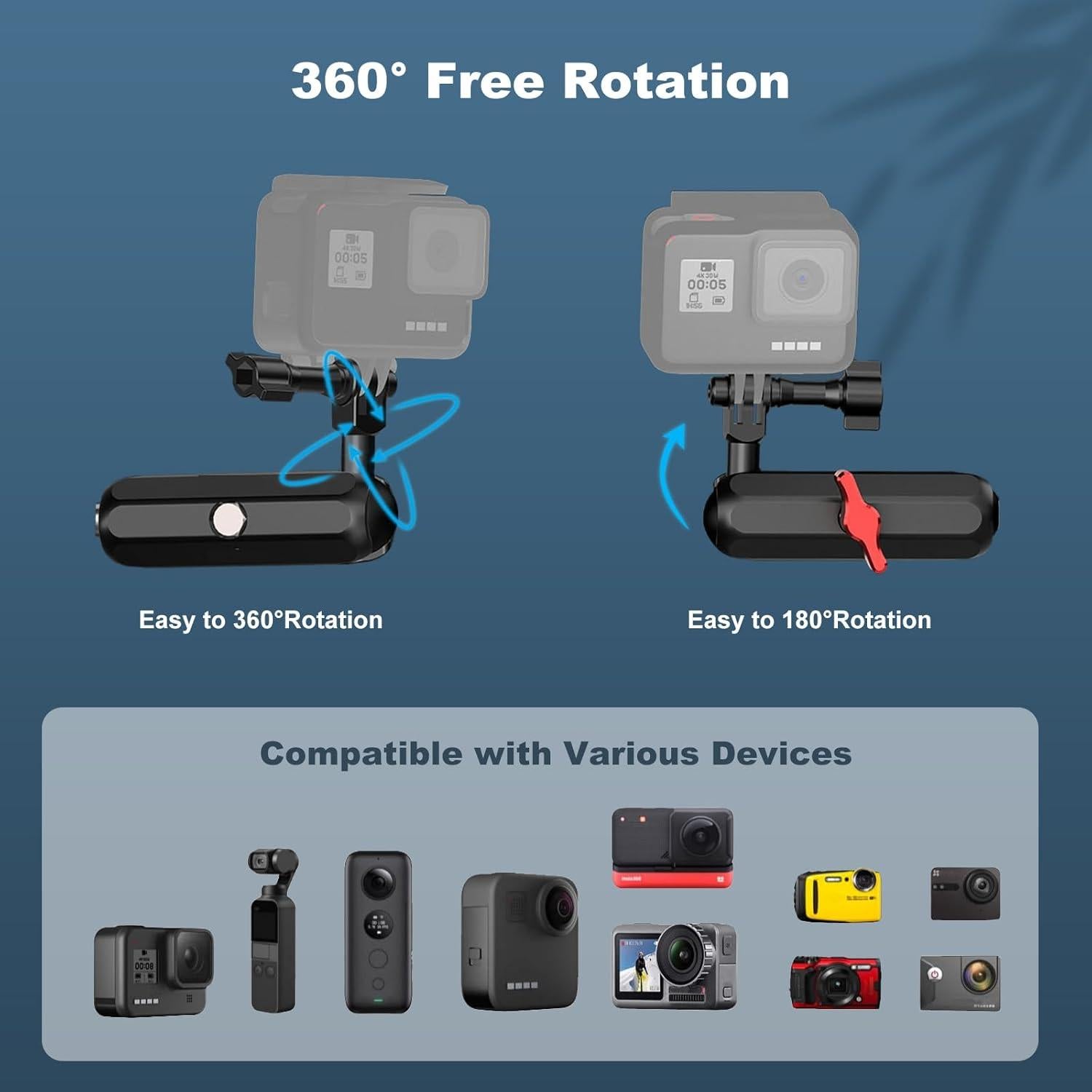 Soporte de Abrazadera Mágica Mechrig MR78005 para Cámara