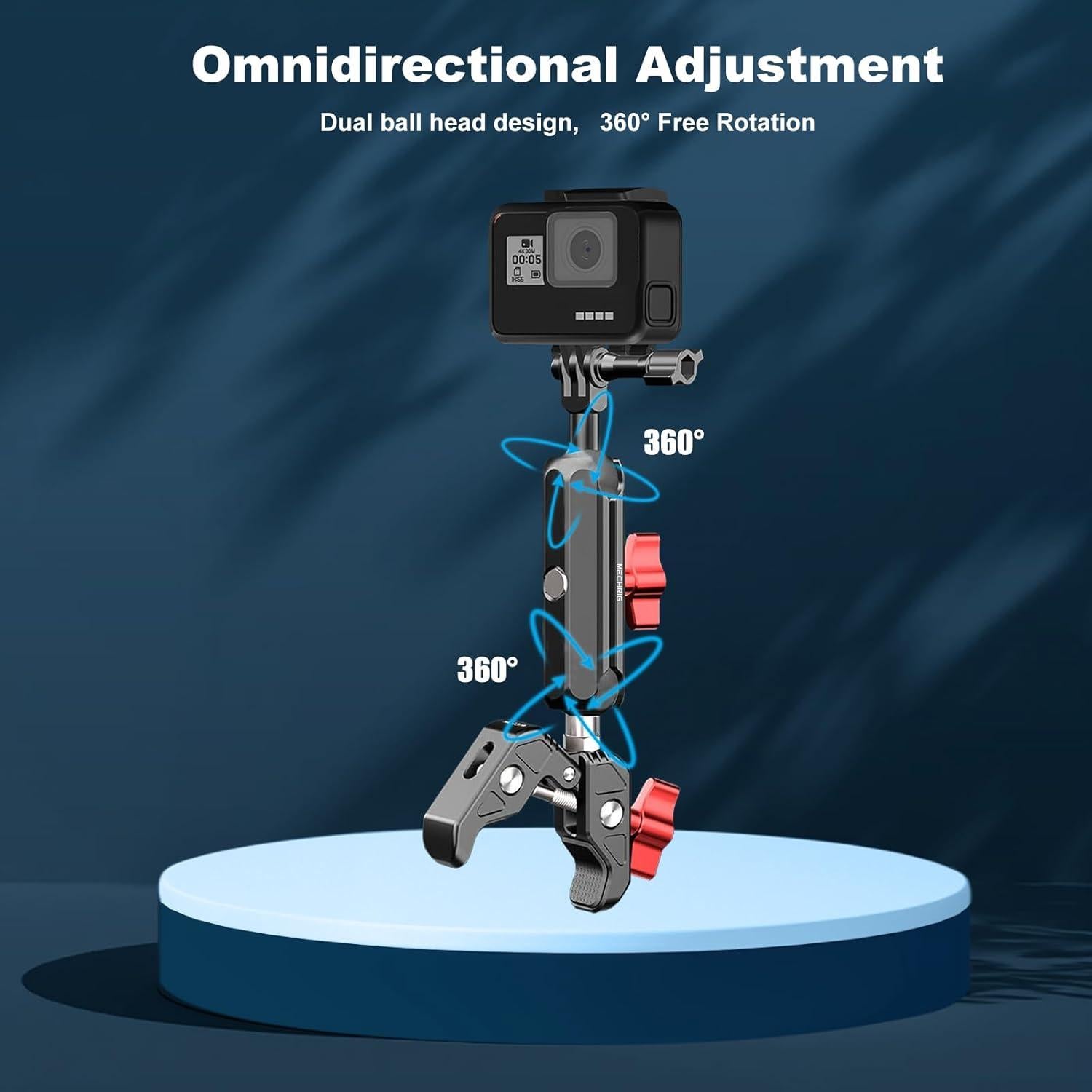 Soporte de Abrazadera Mágica Mechrig MR78005 para Cámara