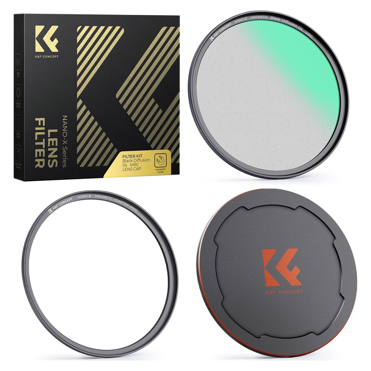 Filtro de Difusión Magnético K&F CONCEPT 62mm 1/4 Efecto
