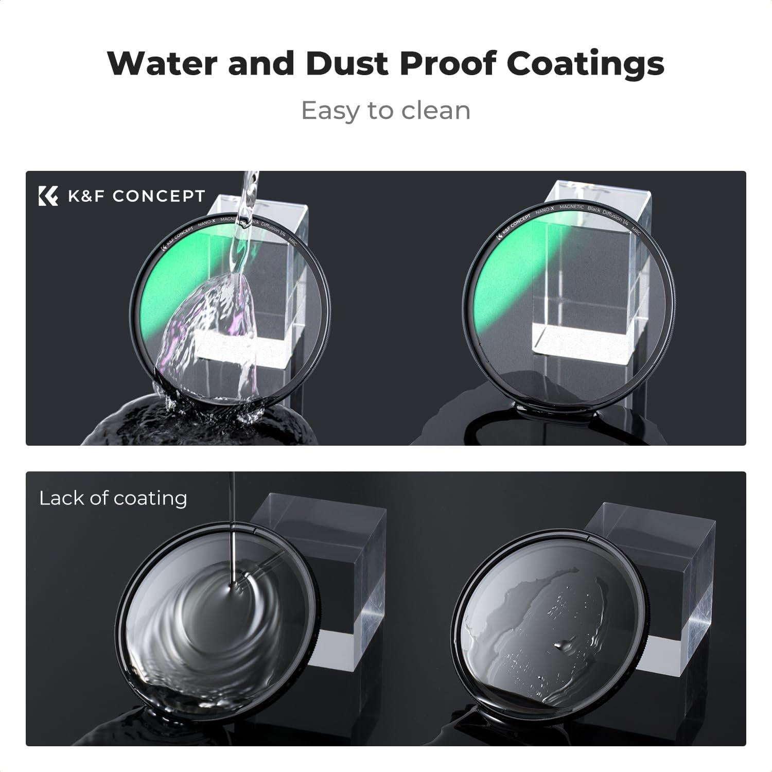 Filtro de Difusión Magnético K&F CONCEPT 62mm 1/4 Efecto