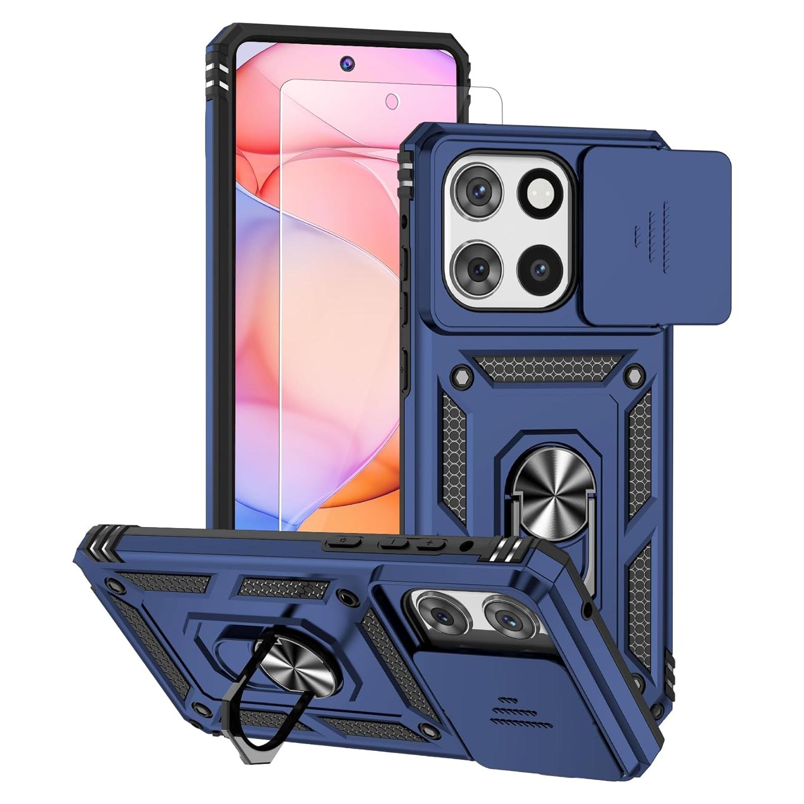 Funda Dura TPU para Motorola Moto G Stylus 2025 5G - Azul Marino