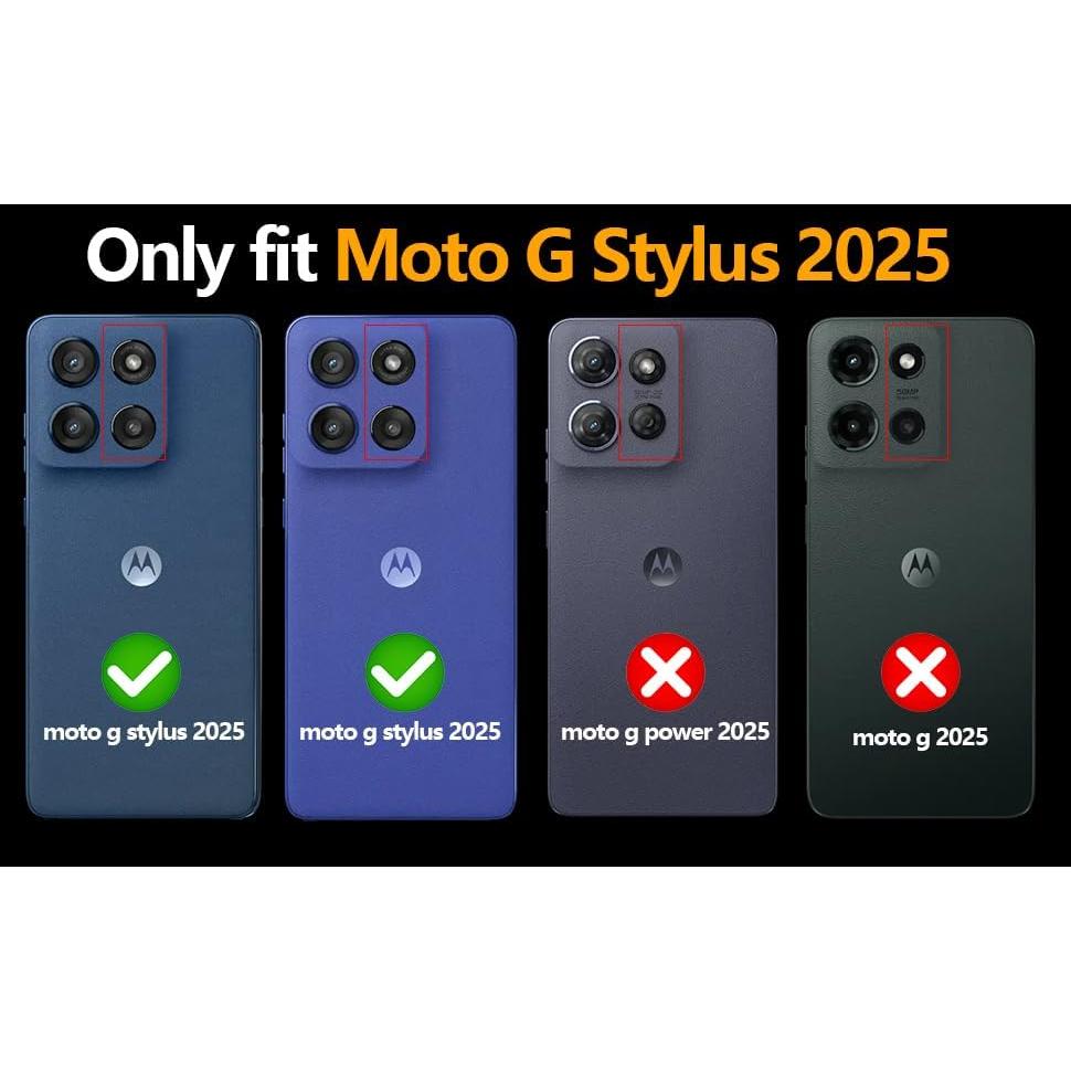 Funda Dura TPU para Motorola Moto G Stylus 2025 5G - Azul Marino