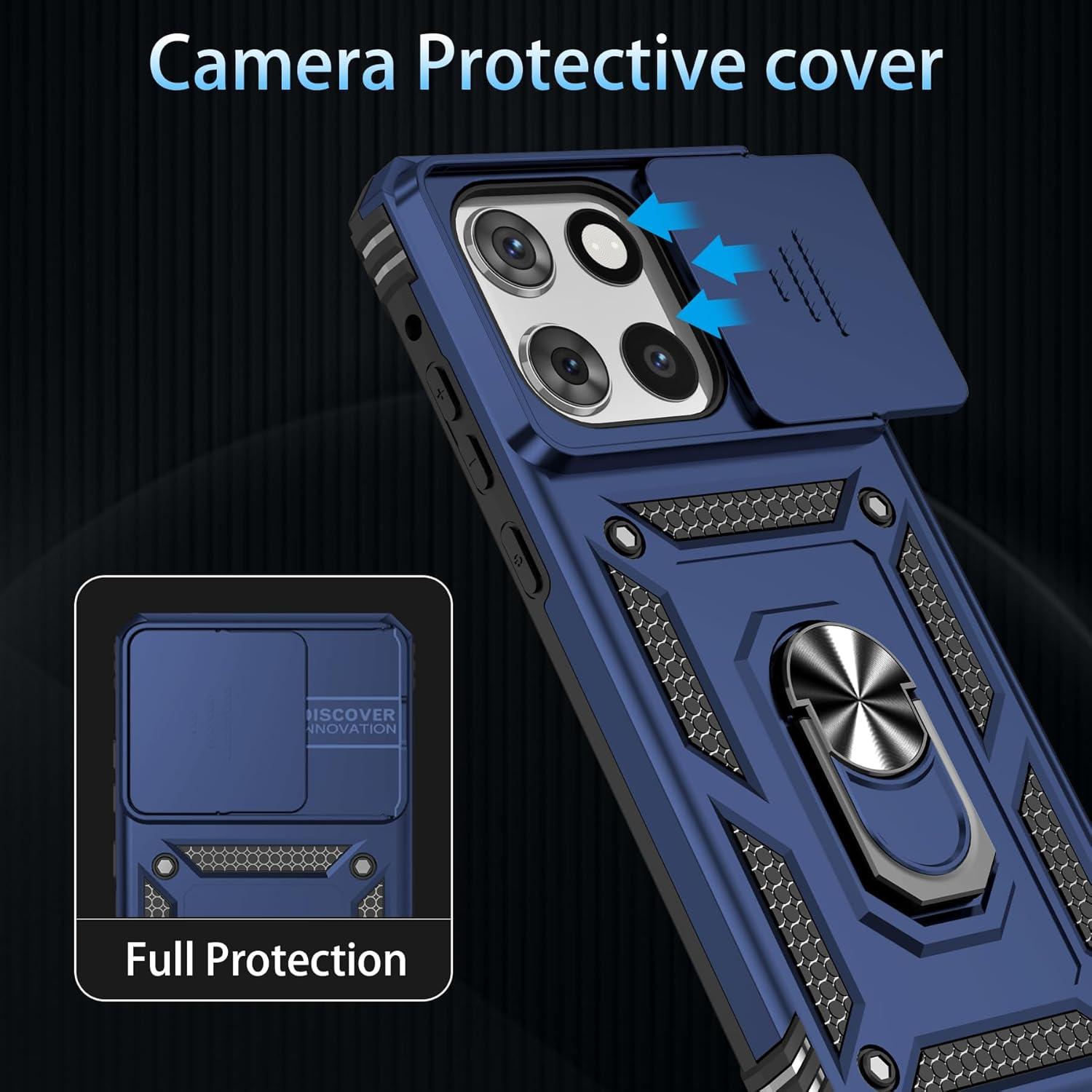 Funda Dura TPU para Motorola Moto G Stylus 2025 5G - Azul Marino