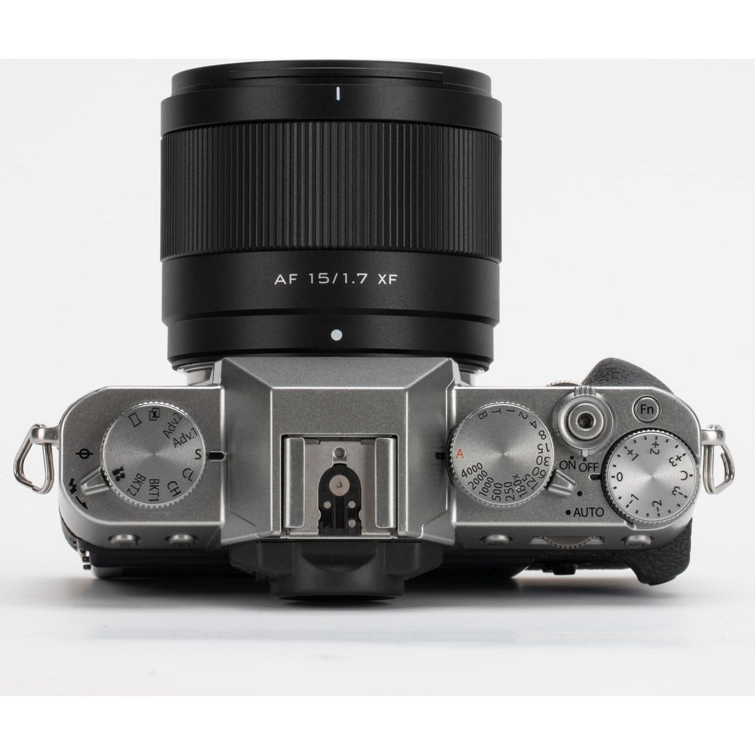 Lente VILTROX 15mm F1.7 Montura X para Cámaras Fujifilm