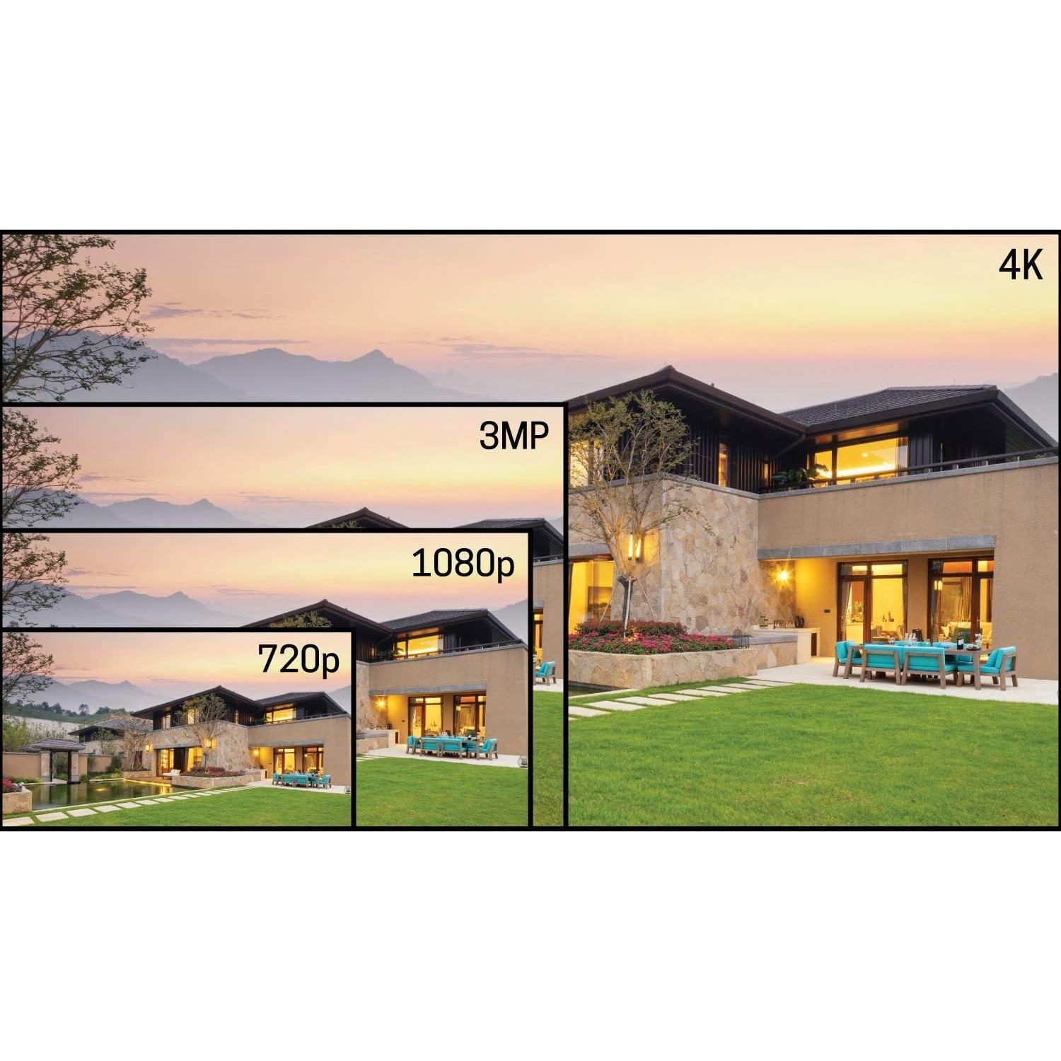 Cámara IP de Seguridad Hikvision 4K 8MP Lente Motorizado 2.8-12mm