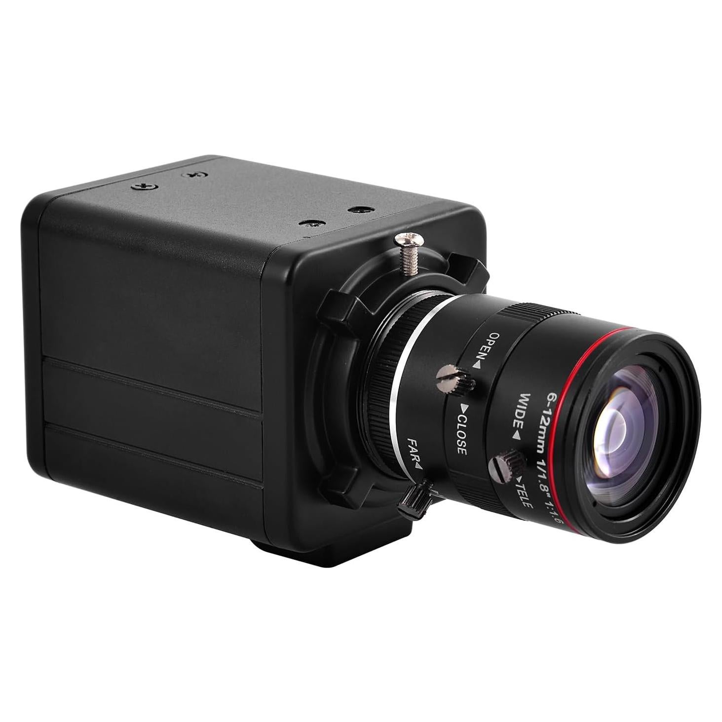 Cámara de Seguridad IP Bullet 2K 4MP POE Varifocal 6-12mm