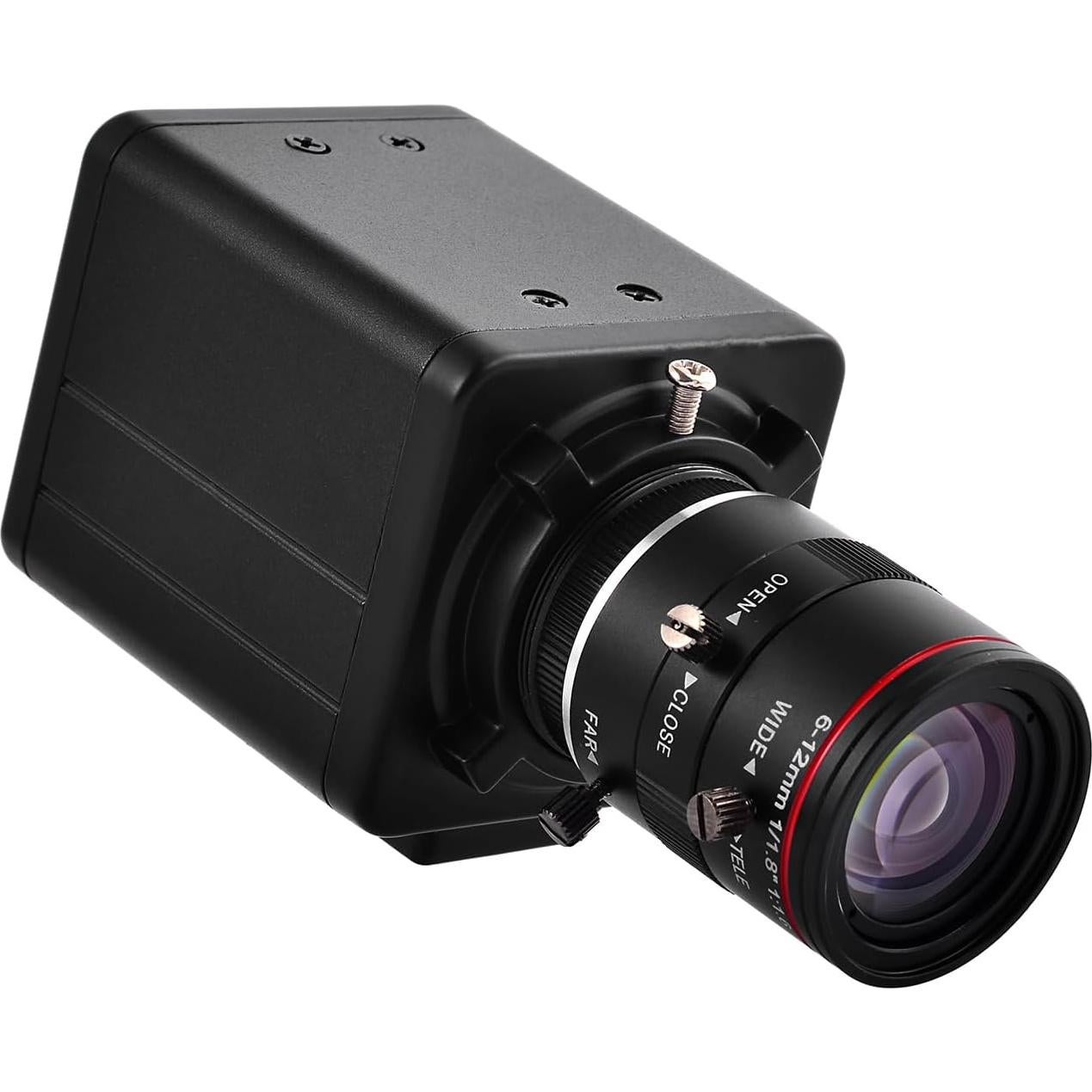 Cámara de Seguridad IP Bullet 2K 4MP POE Varifocal 6-12mm