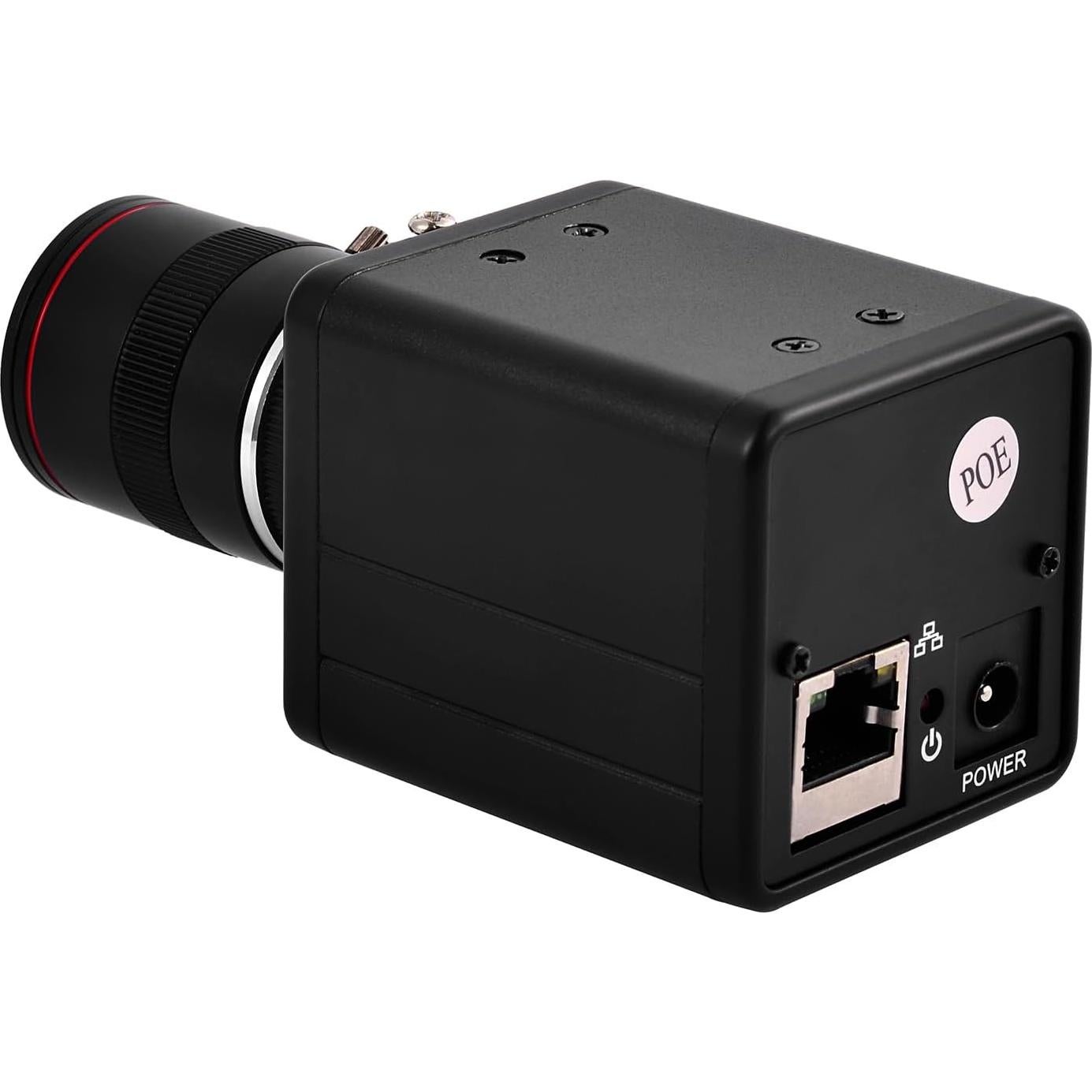 Cámara de Seguridad IP Bullet 2K 4MP POE Varifocal 6-12mm