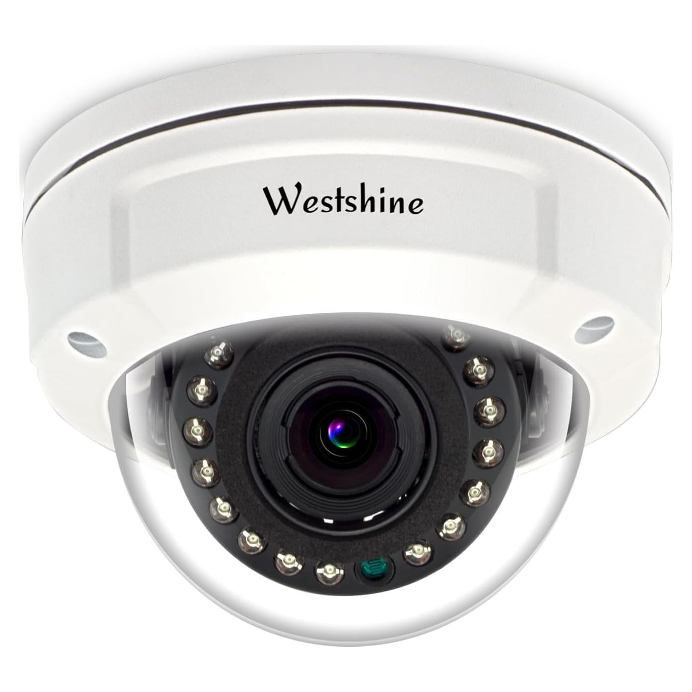 Cámara de Seguridad Dome 5MP Westshine Varifocal 2.8-12mm