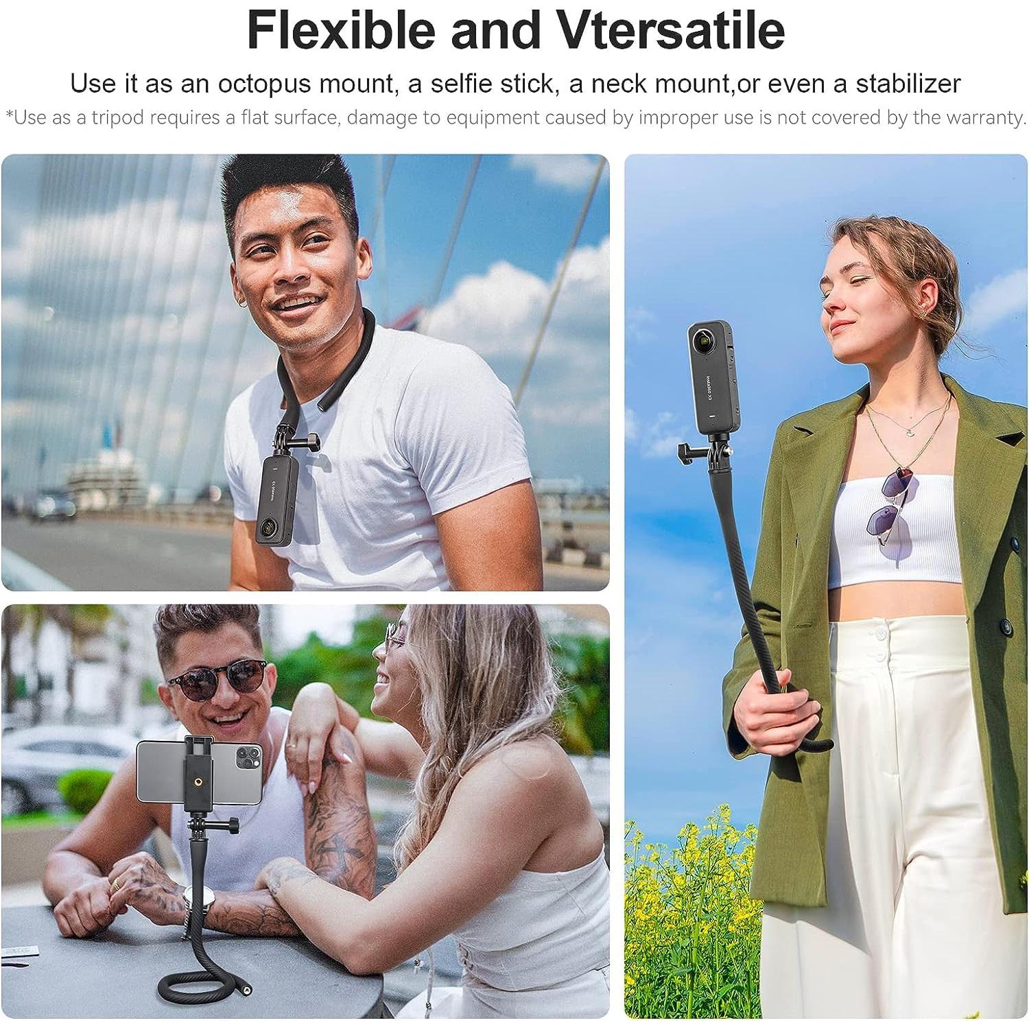 Soporte Flexible para Cámara REYGEAK con Abrazadera 52cm