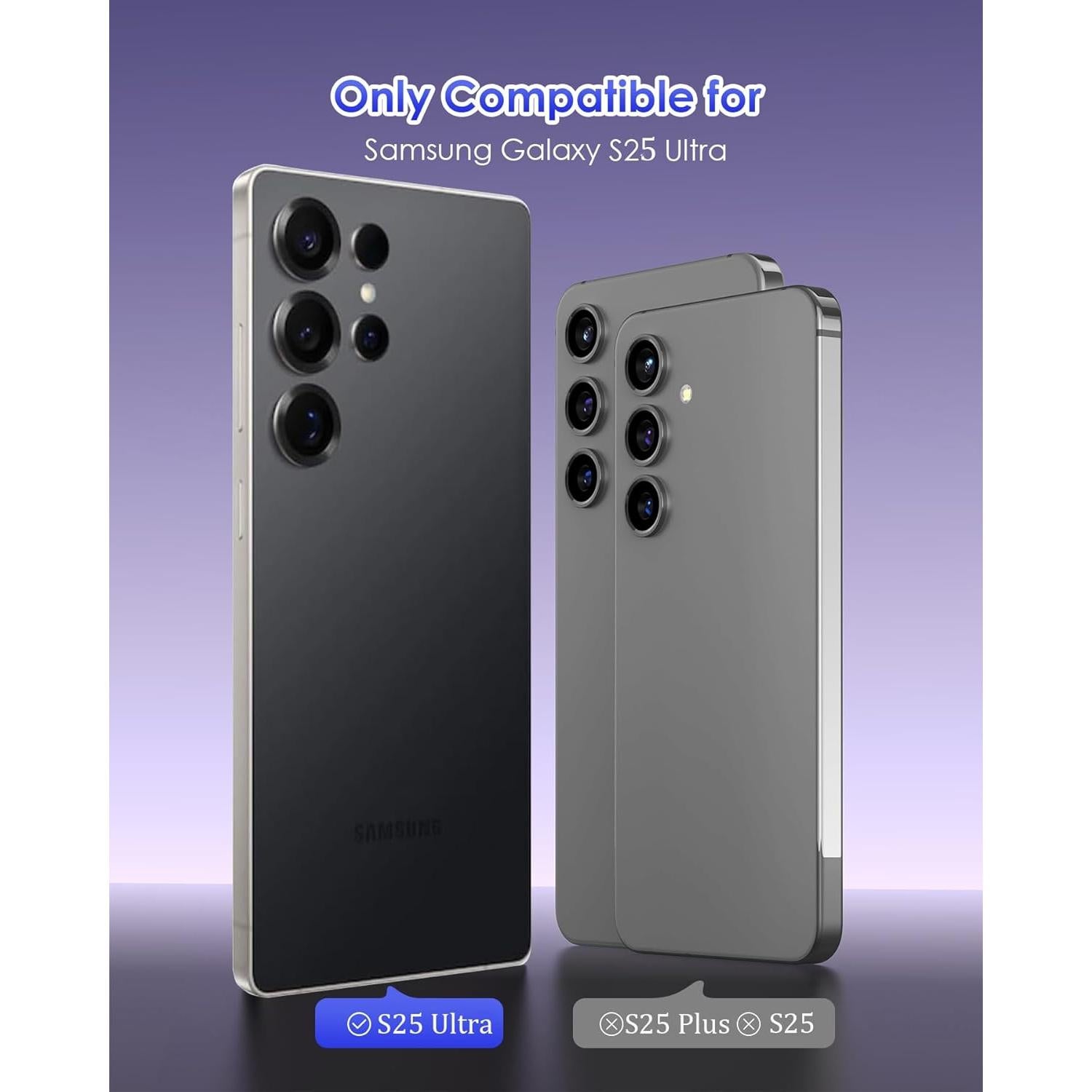 Protector de Lente de Cámara Kanosan para Galaxy S25 Ultra 9H