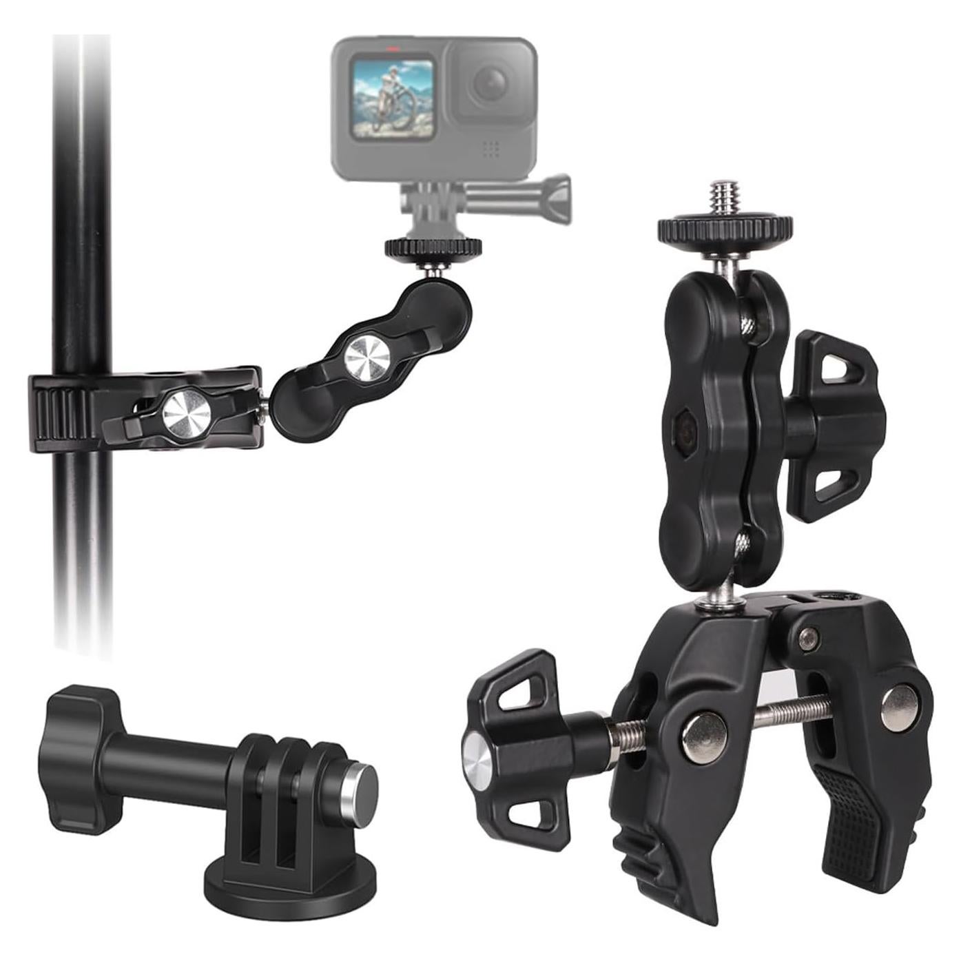 Soporte de Abrazadera RAYWOWO para Cámara y Luces LED