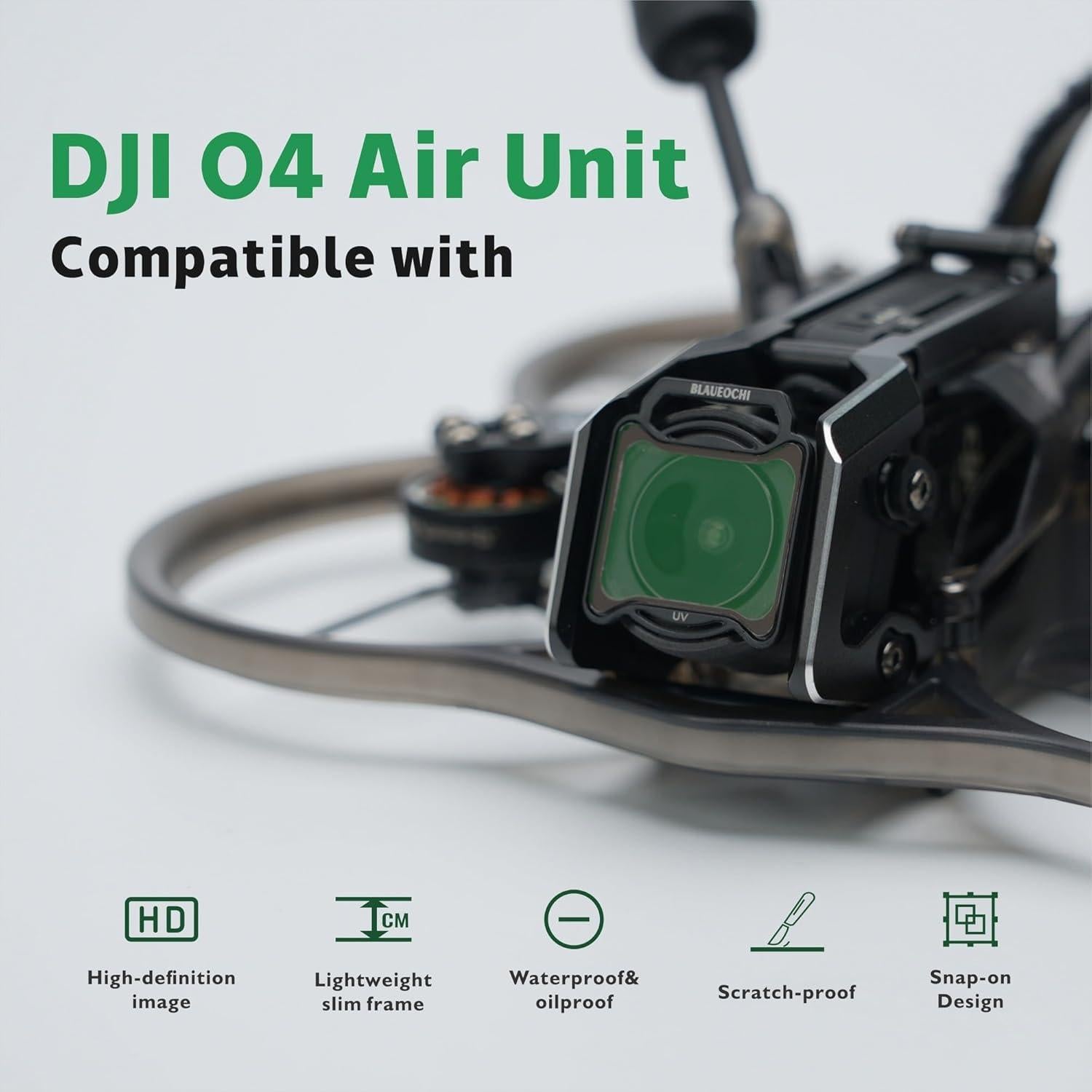 Juego de Filtros ND UV CPL para Drones DJI O4 AVATA 3-Pack