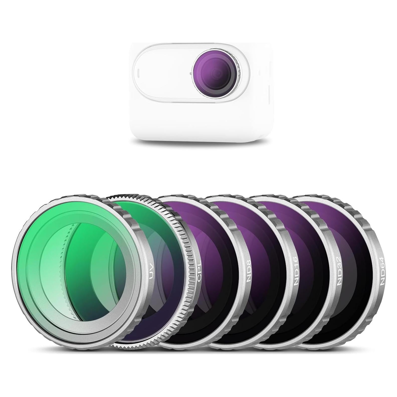 Kit de Filtros ND NEEWER 6 Piezas para Insta360 GO 3S