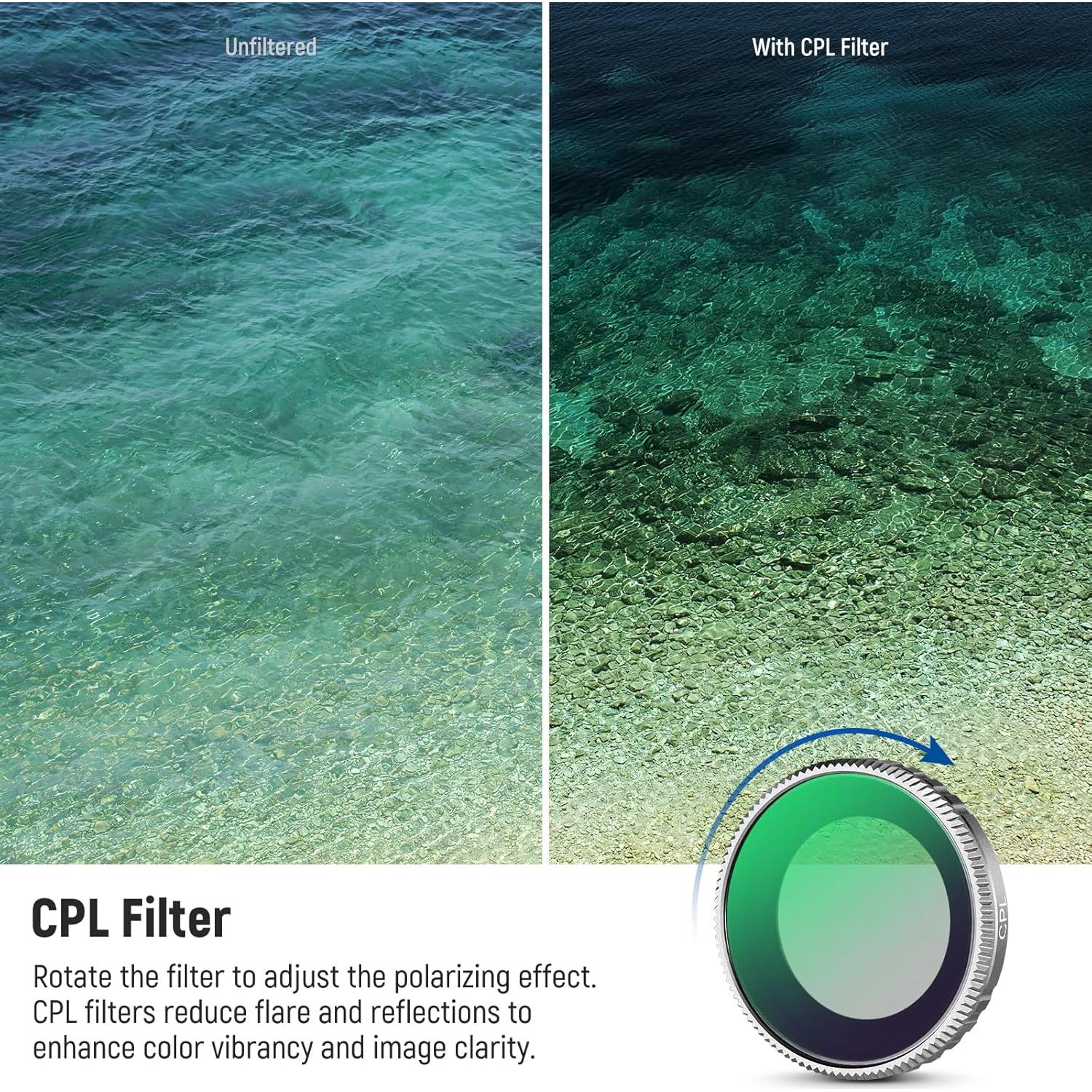 Kit de Filtros ND NEEWER 6 Piezas para Insta360 GO 3S