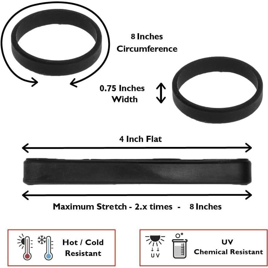 Gomas Elásticas Grifiti Band Joes 10.16 cm Paquete de 5 Colores