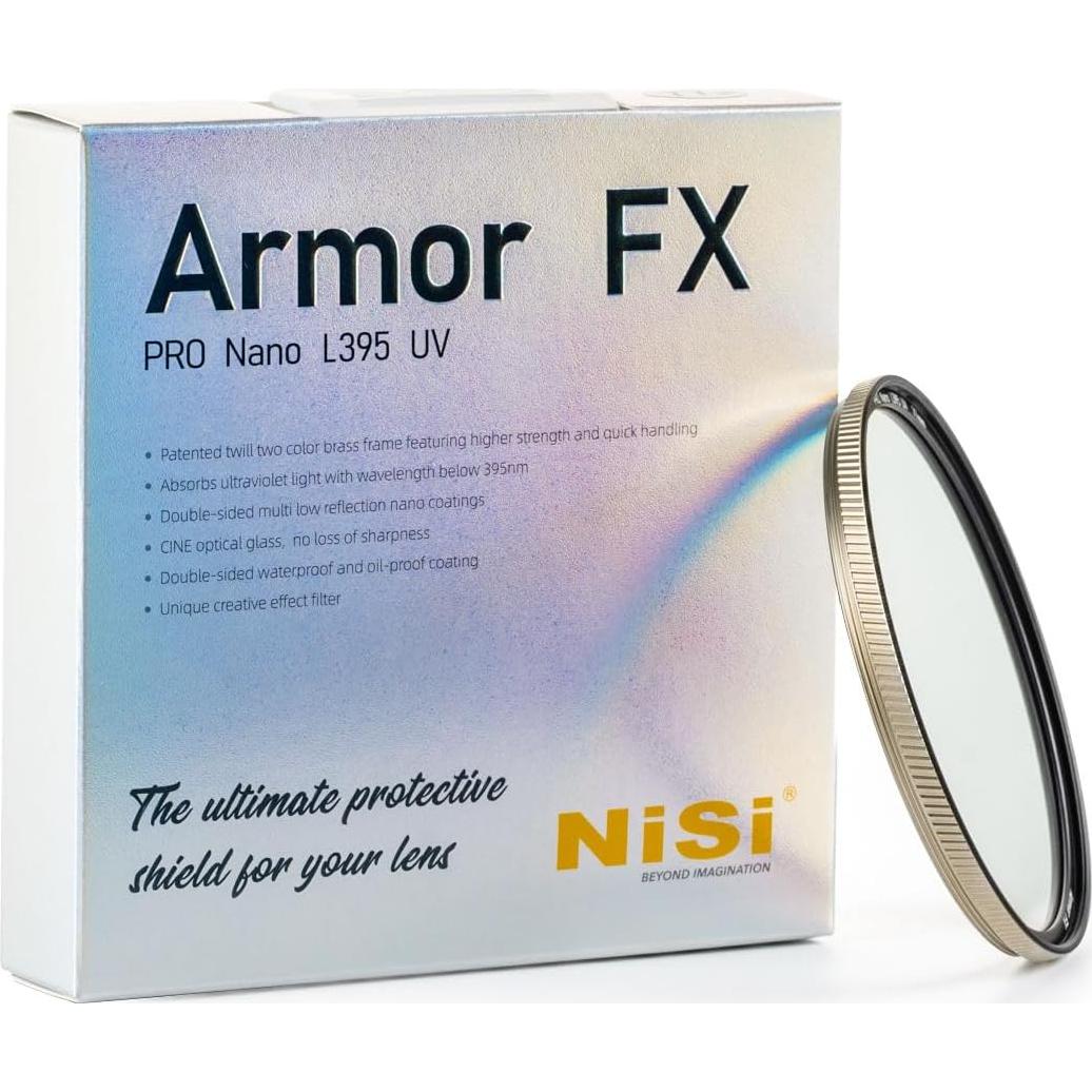 Filtro UV NiSi Armor FX PRO Nano L395 77mm - Alta Definición