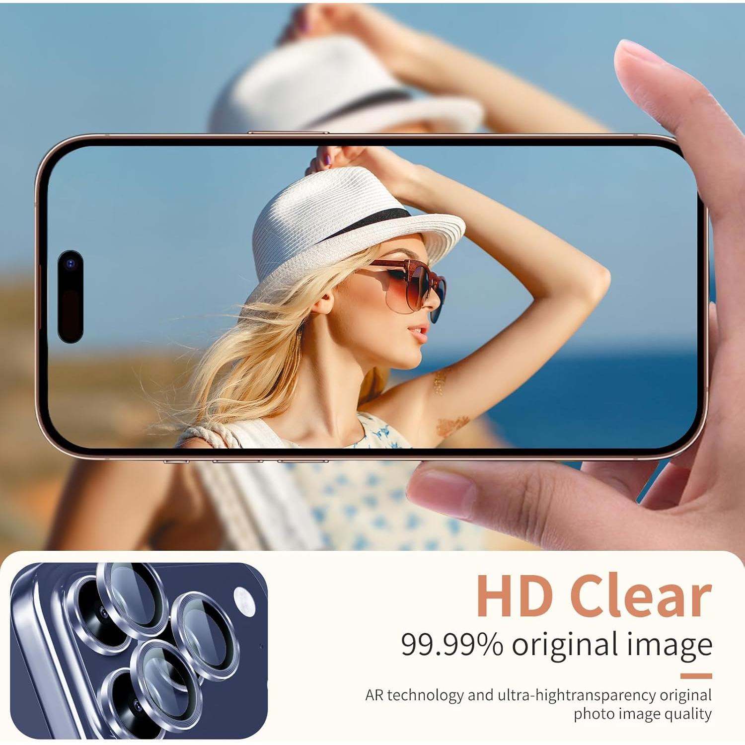 Protector de Lente de Cámara KEKBOXQ para iPhone 17 Pro Max/Pro