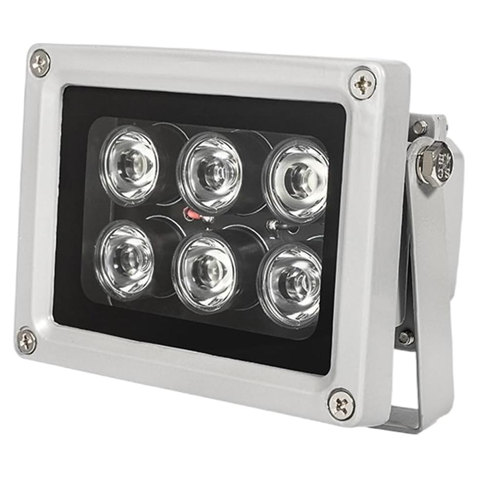Iluminador IR HGSX 940nm 6-LEDs Resistente al Agua IP65