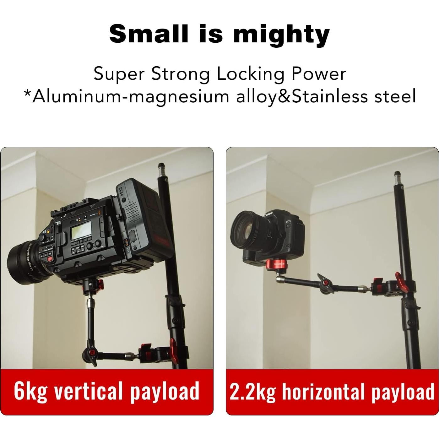 Brazo Mágico Spider Crab IFOOTAGE 28cm + 18cm + Abrazadera C