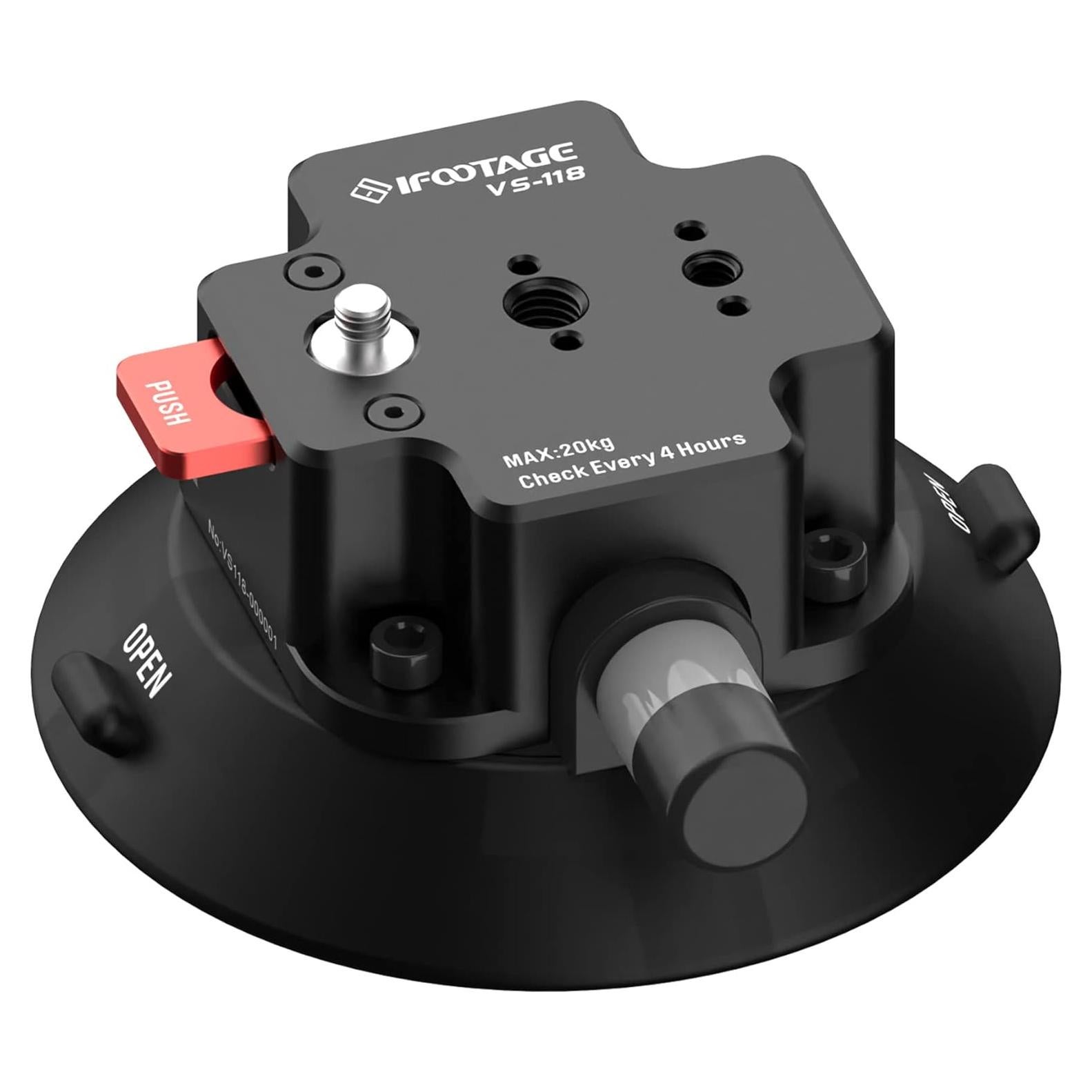 Soporte de Cámara para Vehículo iFootage VS-118 con Ventosa 20 kg