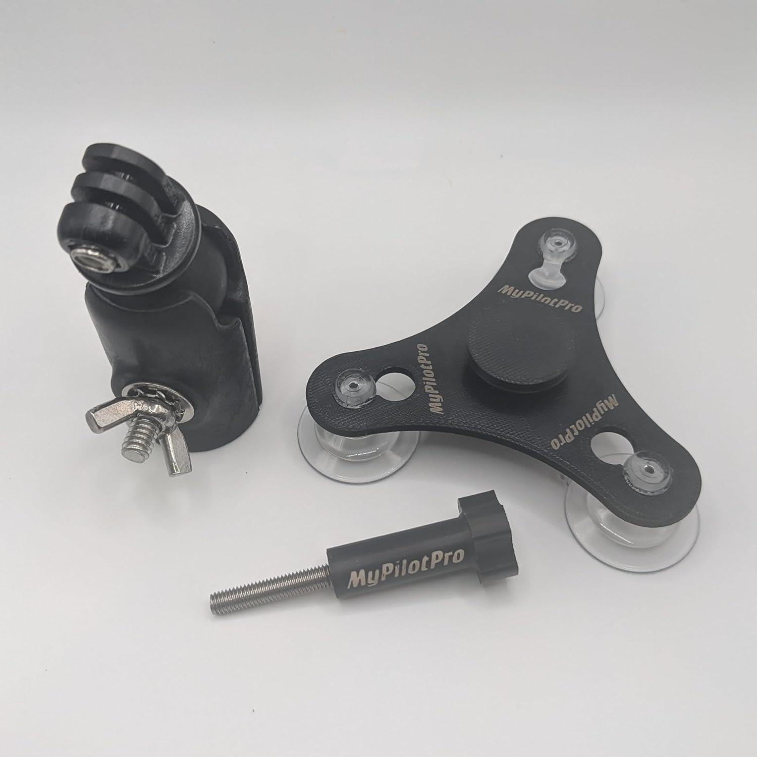 Montaje Giratorio Spider MyPilotPro para GoPro - Aluminio CNC