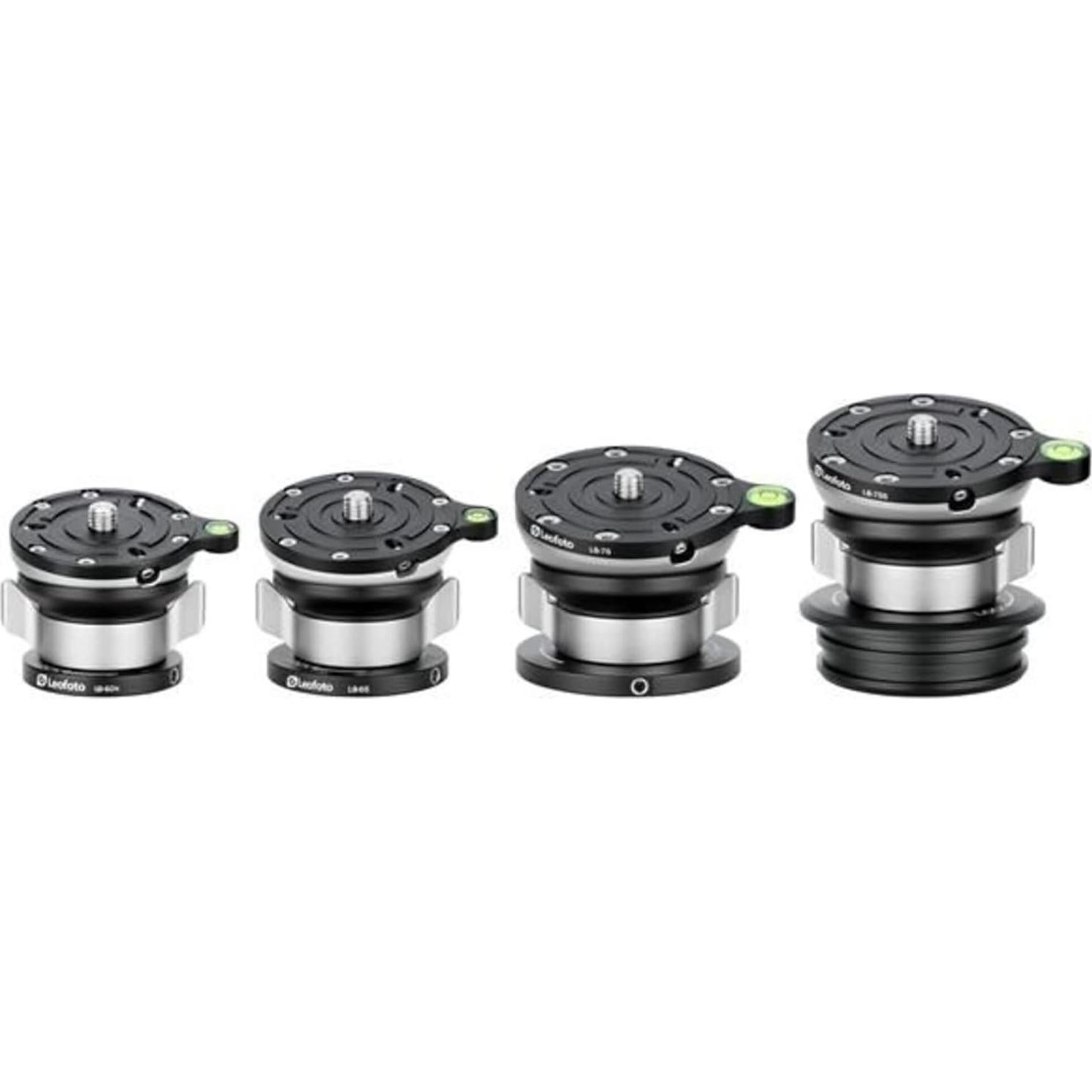 Base de Nivelación Leofoto LB-65 para Trípode 65mm 18.14kg