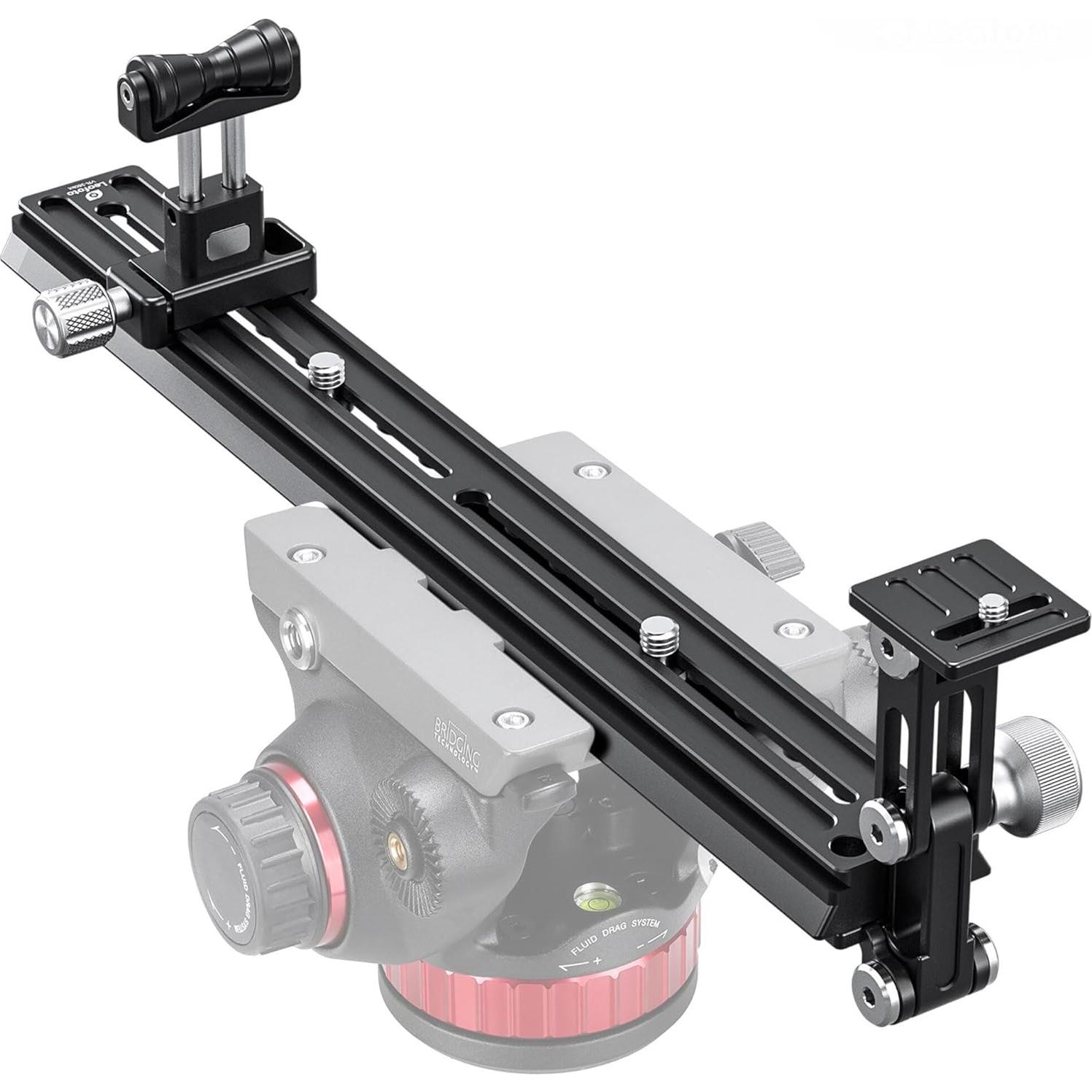 Soporte de Lente Larga Leofoto VR-380Kit Doble Pivot 380mm