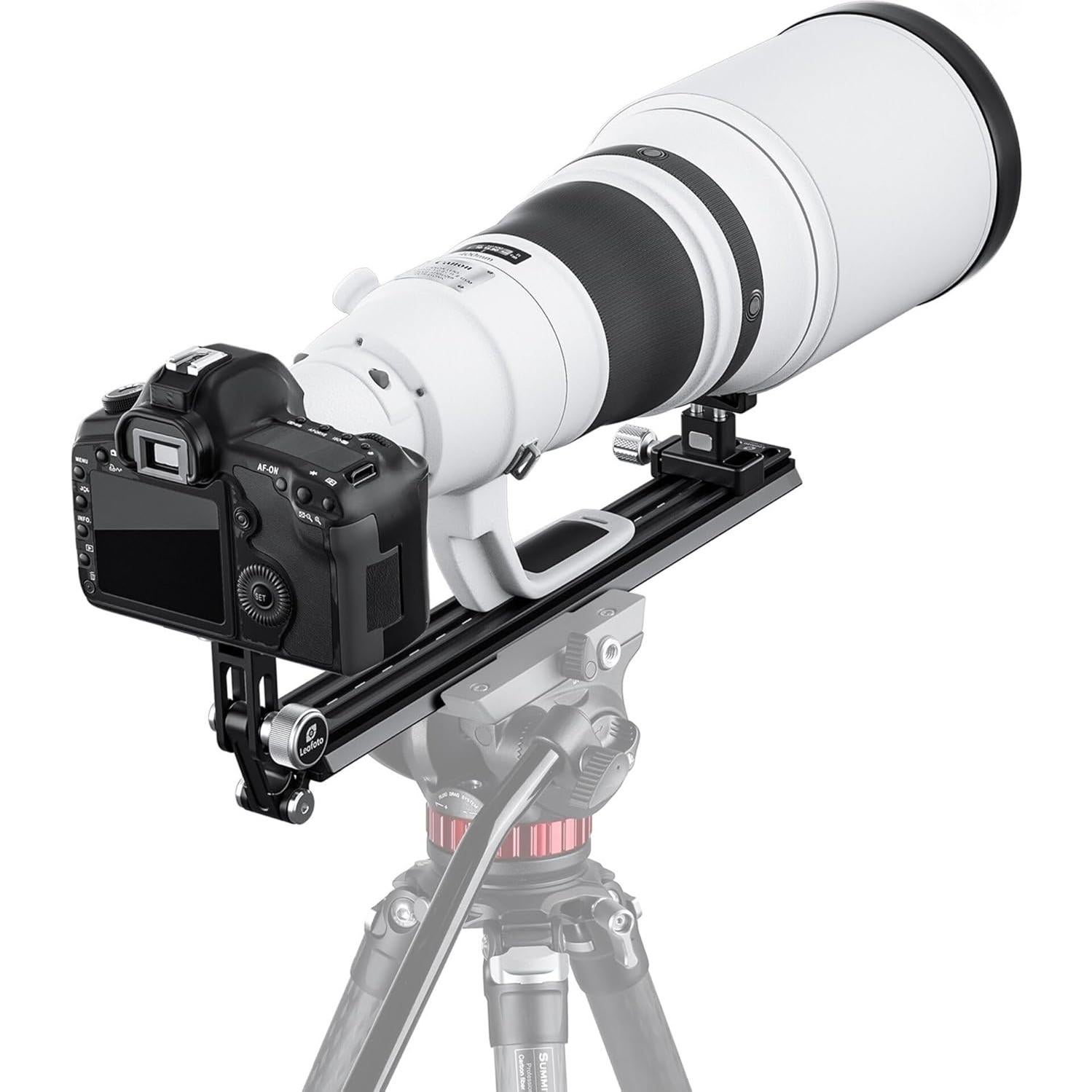 Soporte de Lente Larga Leofoto VR-380Kit Doble Pivot 380mm