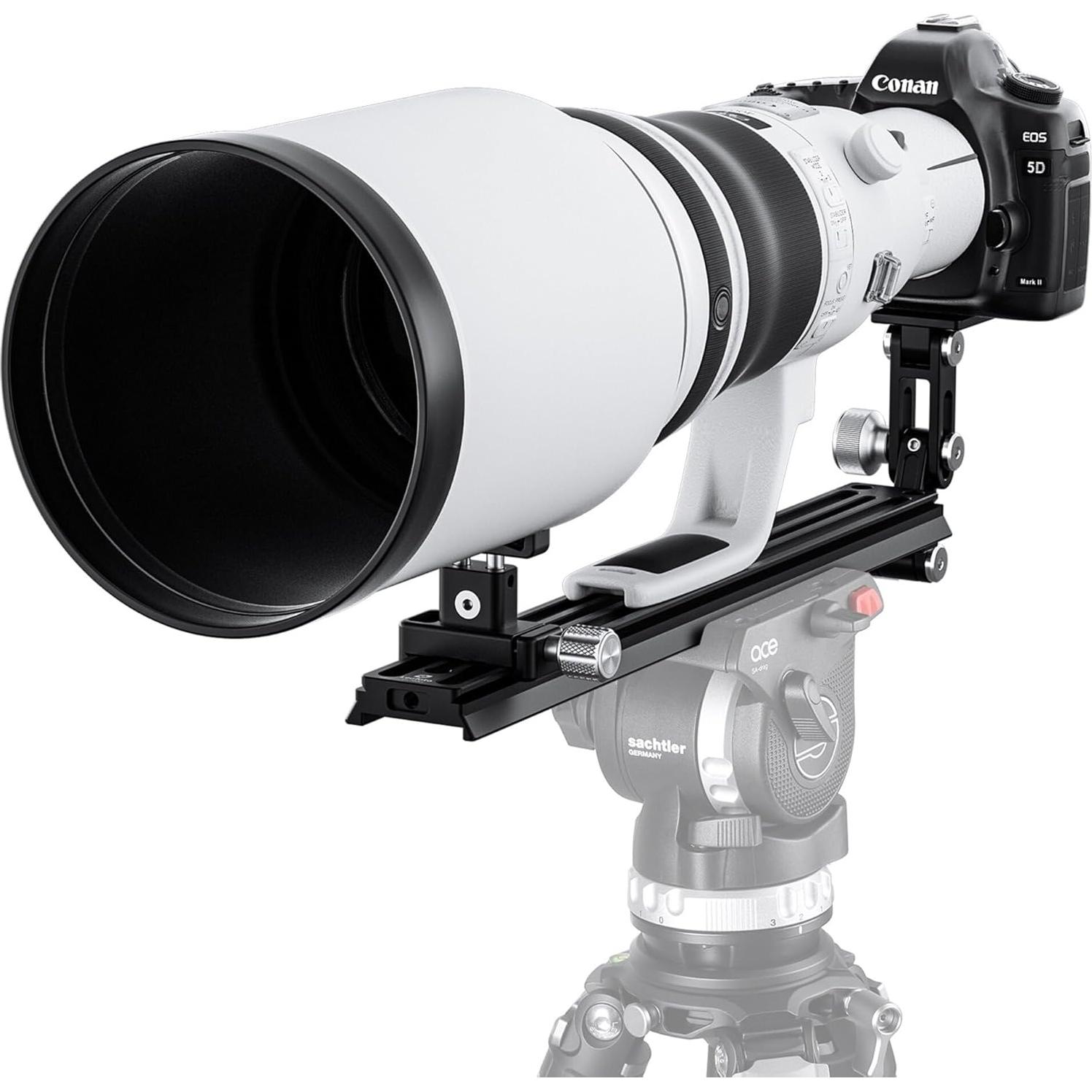 Soporte de Lente Larga Leofoto VR-380Kit Doble Pivot 380mm