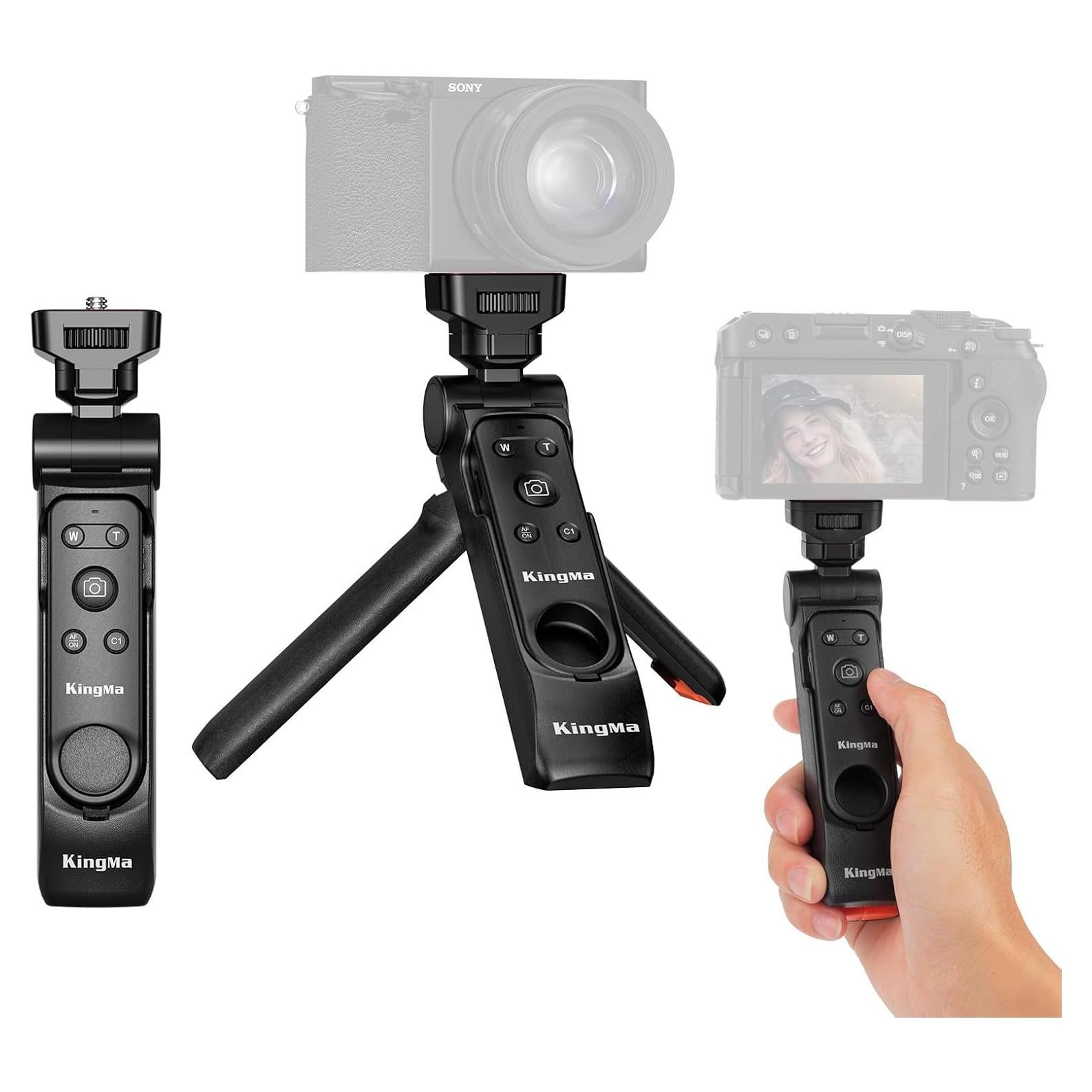 Trípode Mini King Ma con Control Remoto Bluetooth 209g