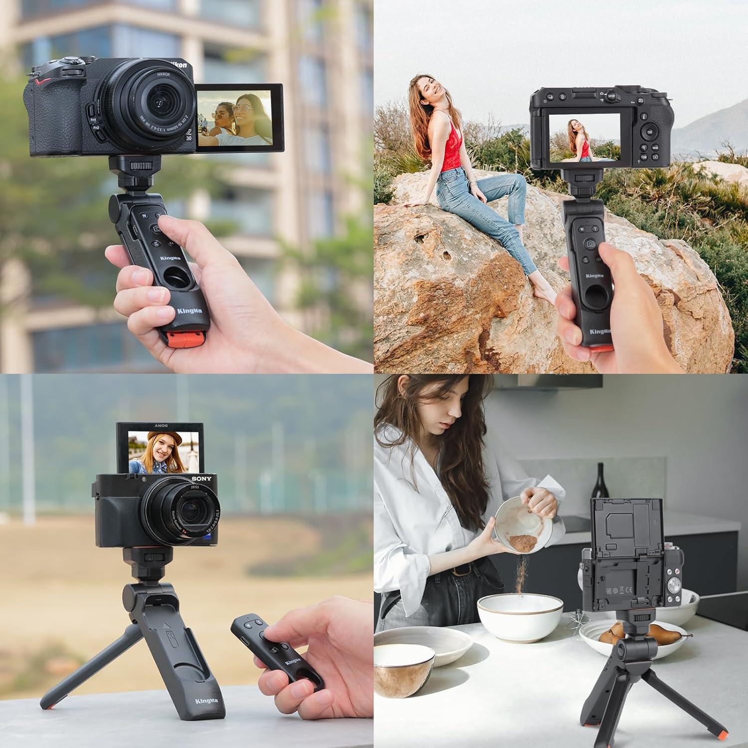 Trípode Mini King Ma con Control Remoto Bluetooth 209g