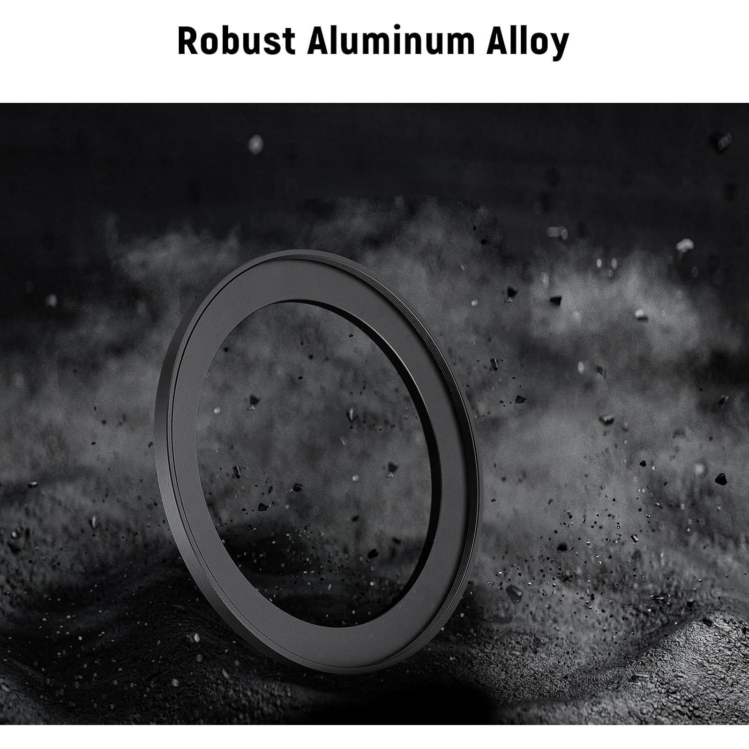 Adaptador de anillo de paso NEEWER 67-77mm con paño de limpieza