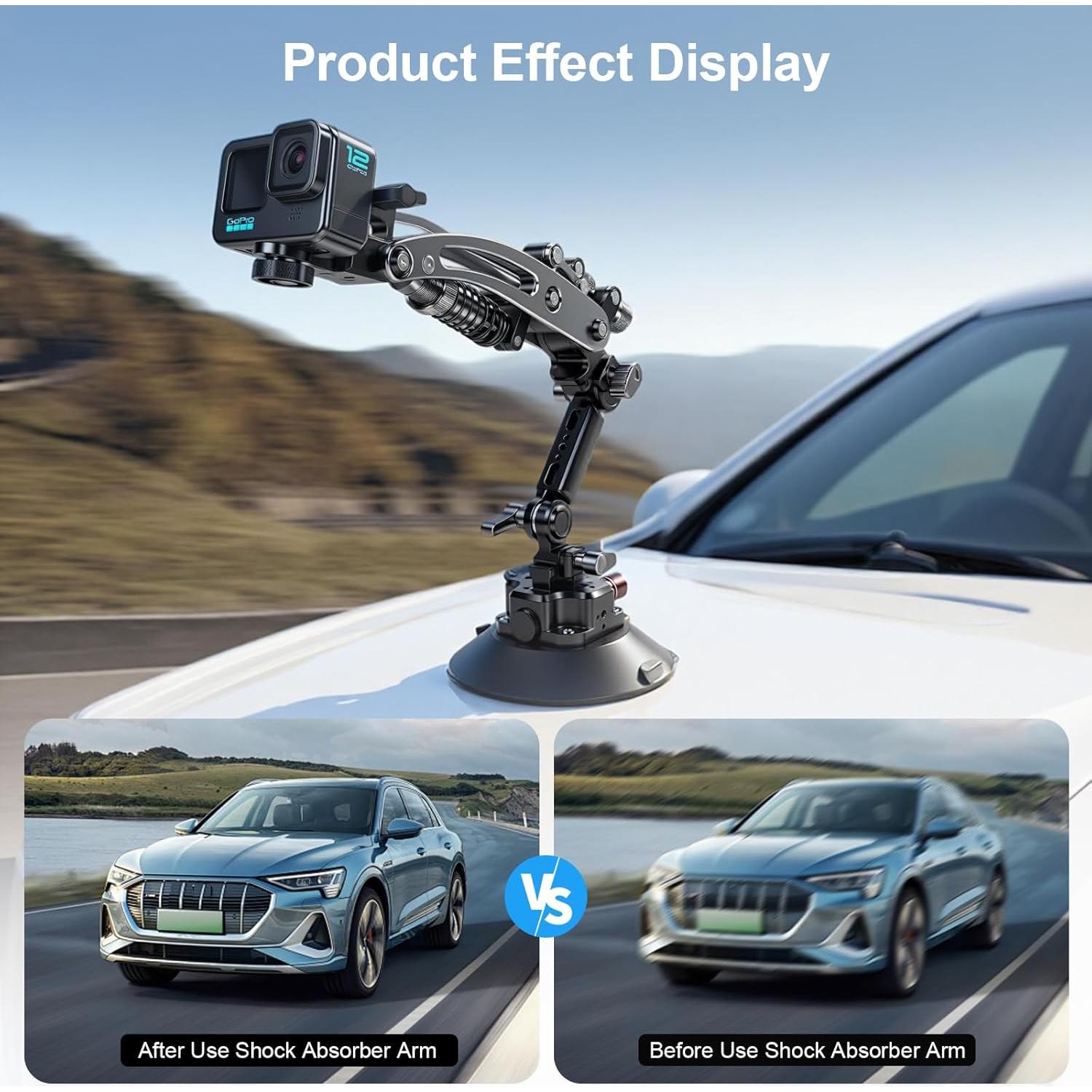 Soporte de Succión para Cámara Came-TV MR01 Estabilizador 360