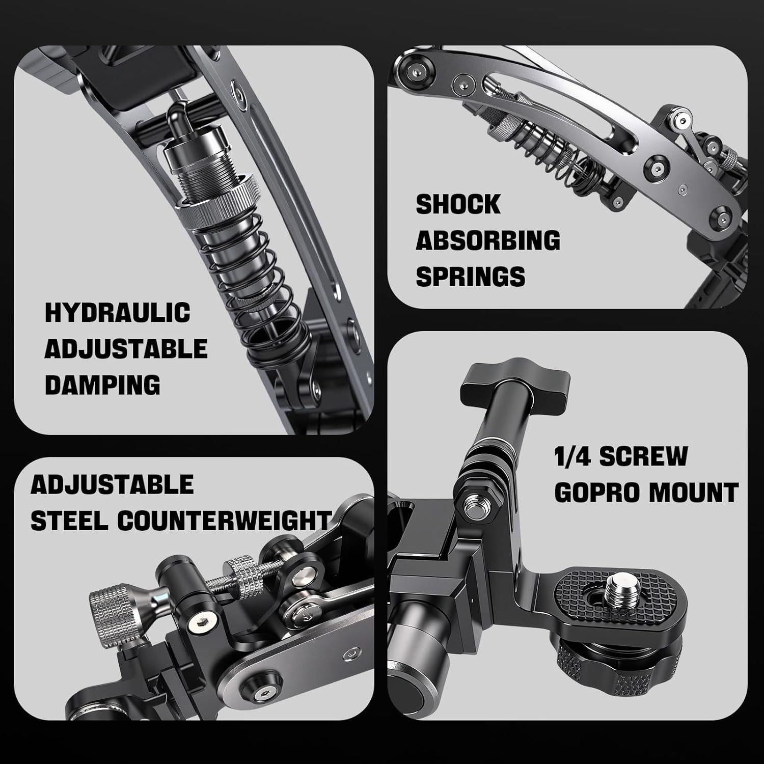 Soporte de Succión para Cámara Came-TV MR01 Estabilizador 360