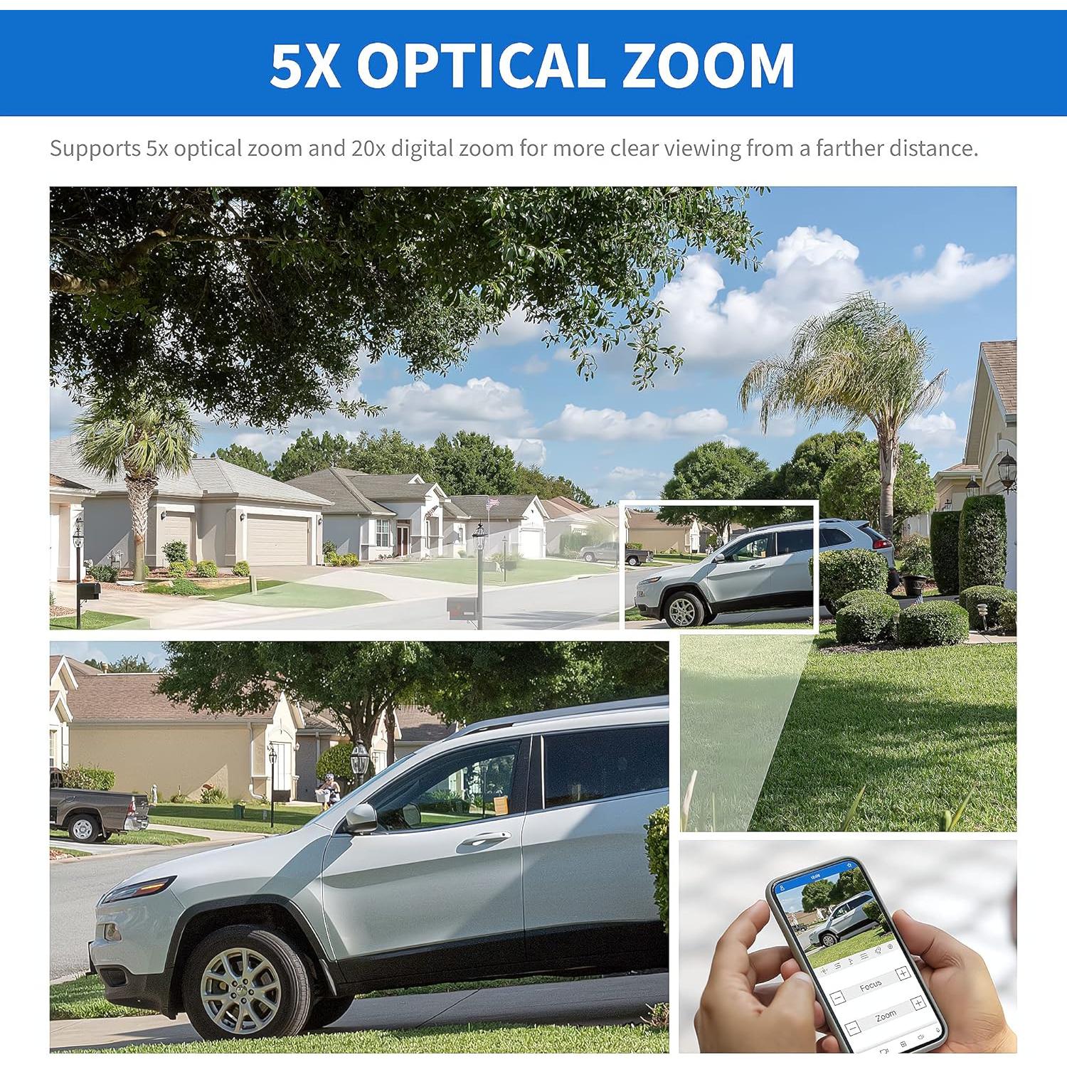 Cámara de Seguridad IP Bullet GW Security 8MP 4K H.265