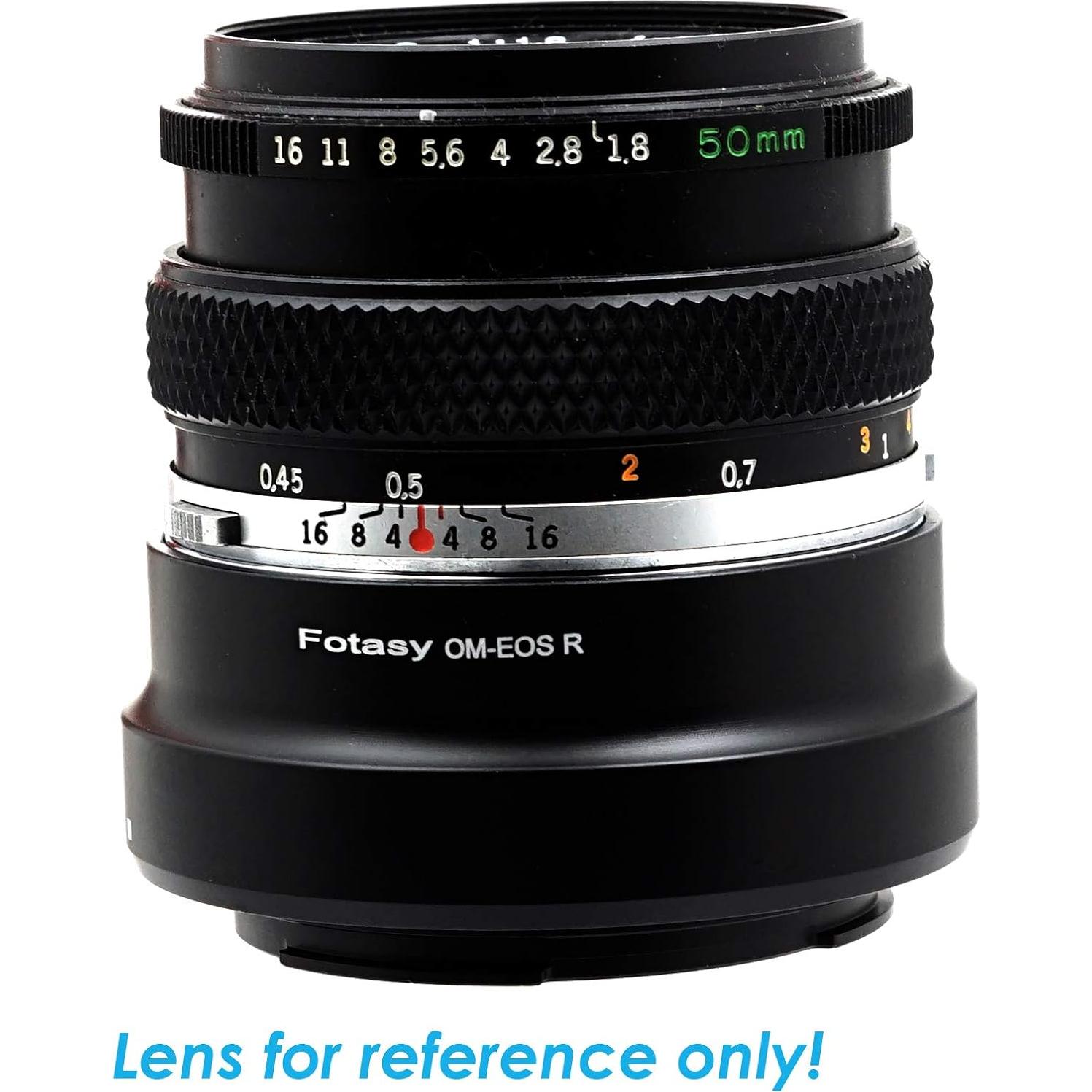 Adaptador Fotasy Olympus OM a Canon EOS RF - Enfoque Infinito