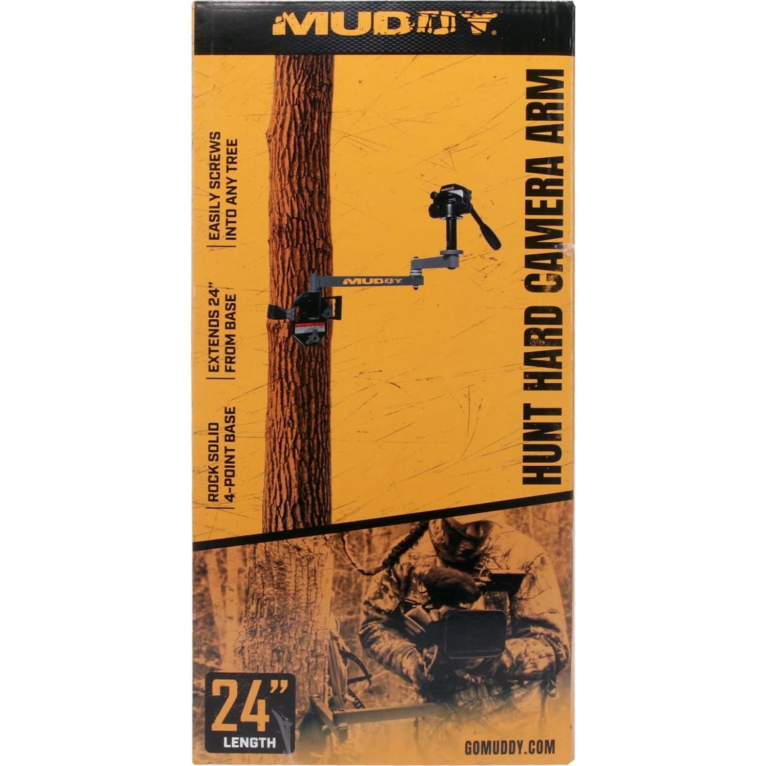 Brazo de Cámara Muddy Hunt Hard 61 cm Aluminio Ligero Ajustable