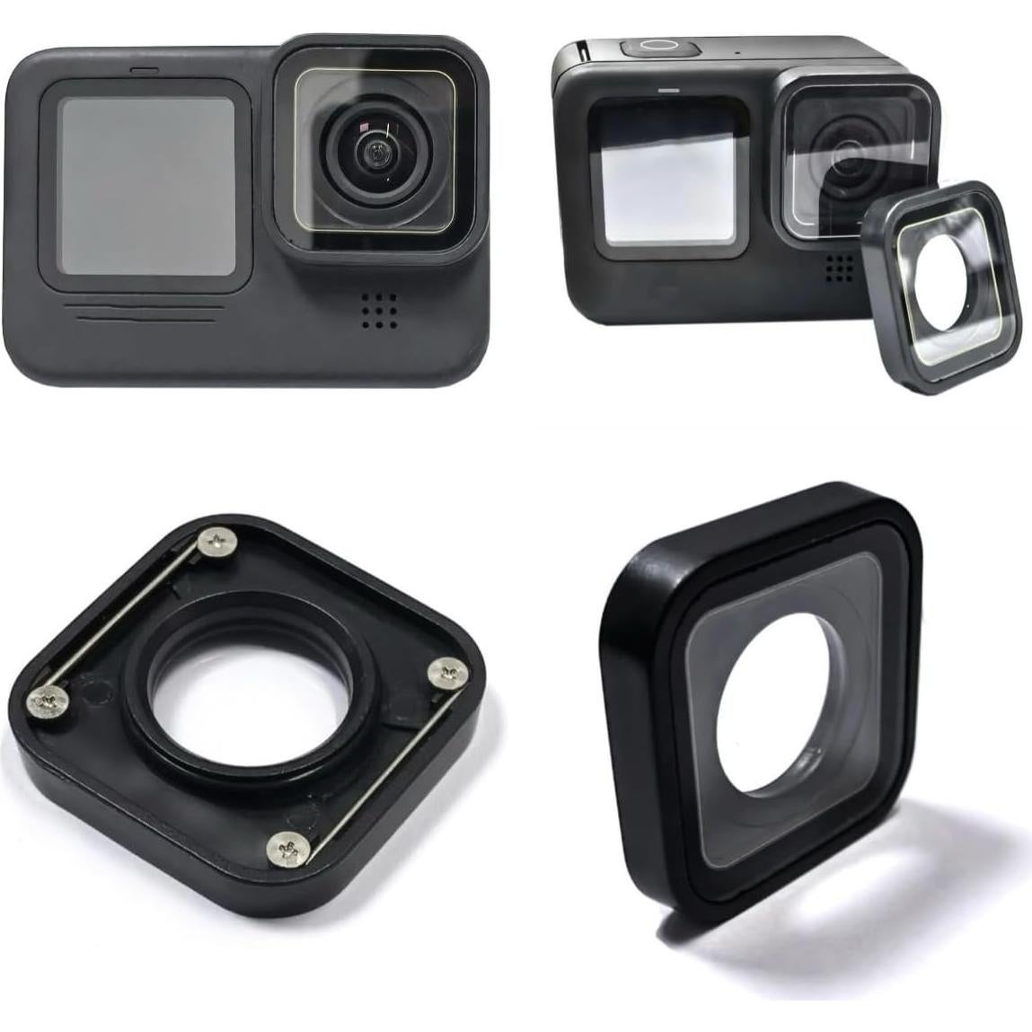 Lente UV de Reemplazo para Gopro Hero 9/10/11/12/13 Black