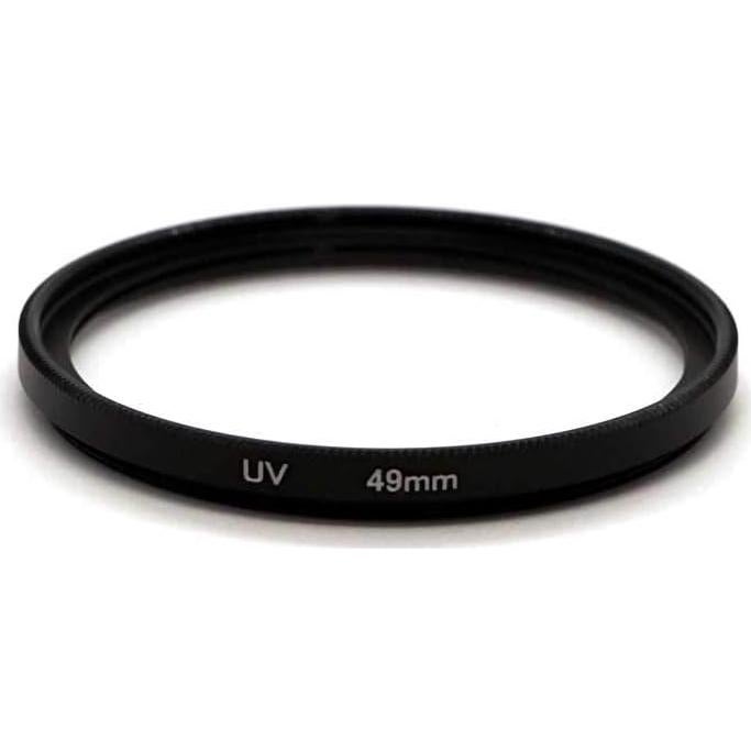 Filtro UV 49mm WH1916 + Tapa de Lente 49mm para Sony y Canon