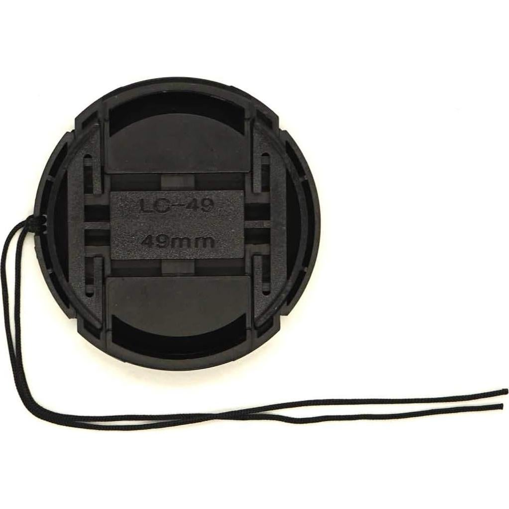 Filtro UV 49mm WH1916 + Tapa de Lente 49mm para Sony y Canon