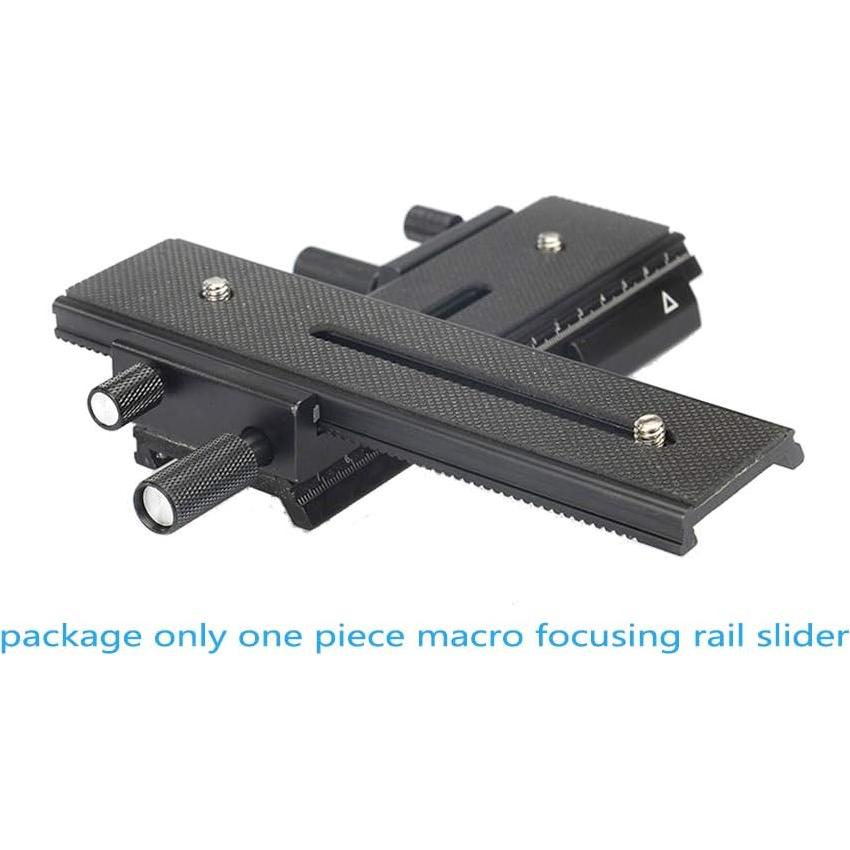 Carril Deslizante Macro EXMAX LP-01 16cm 2 Vías Enfoque