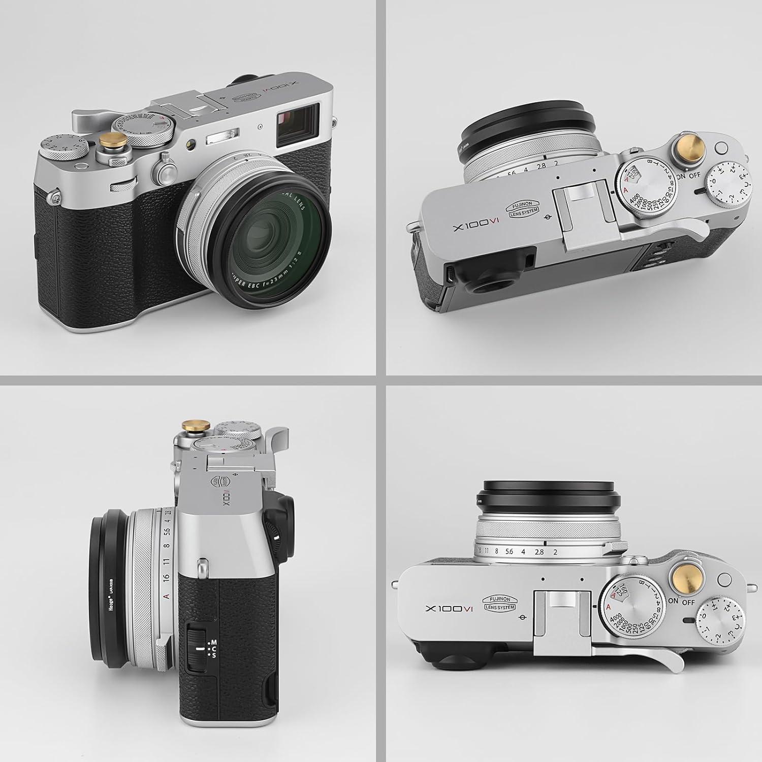 Anillo Adaptador de Filtro UV 49mm Haoge para Fujifilm X100VI/X100V