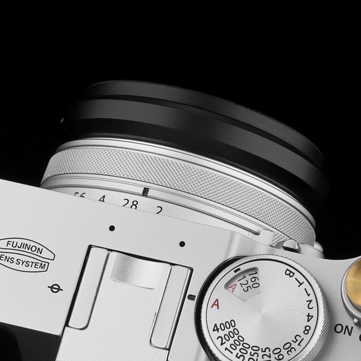 Anillo Adaptador de Filtro UV 49mm Haoge para Fujifilm X100VI/X100V