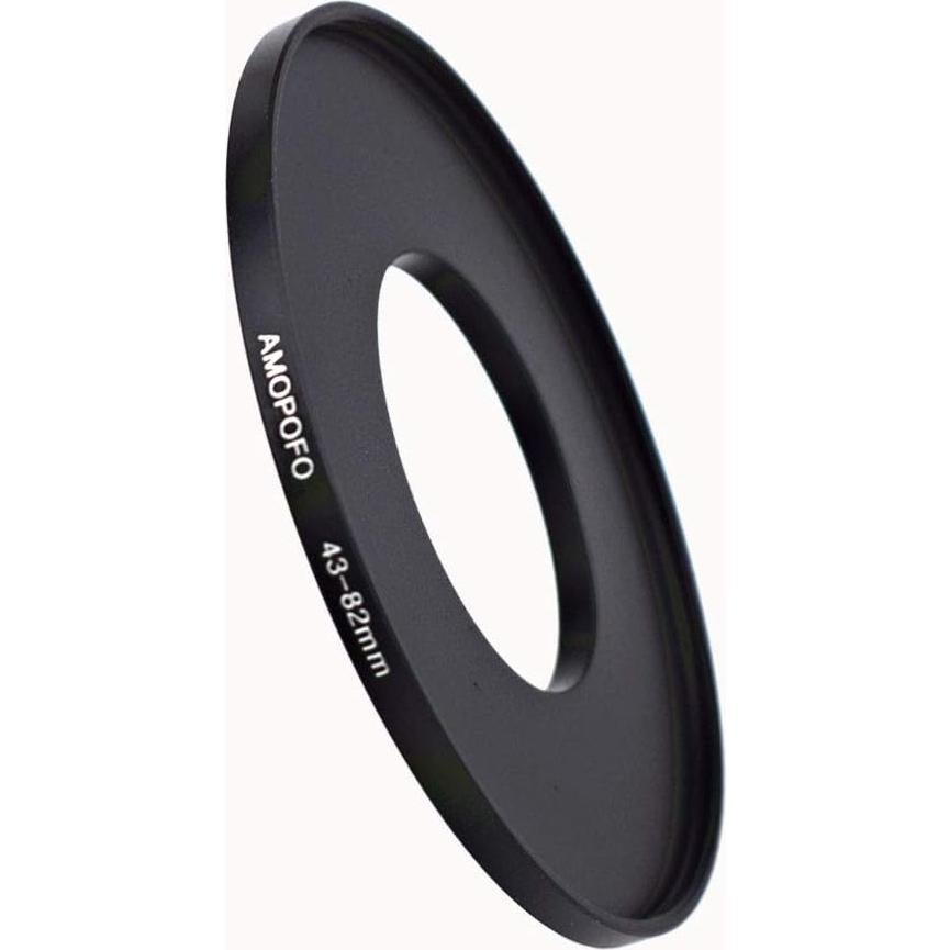 Adaptador de Anillo de Paso 43mm a 82mm AMOPOFO para Cámaras