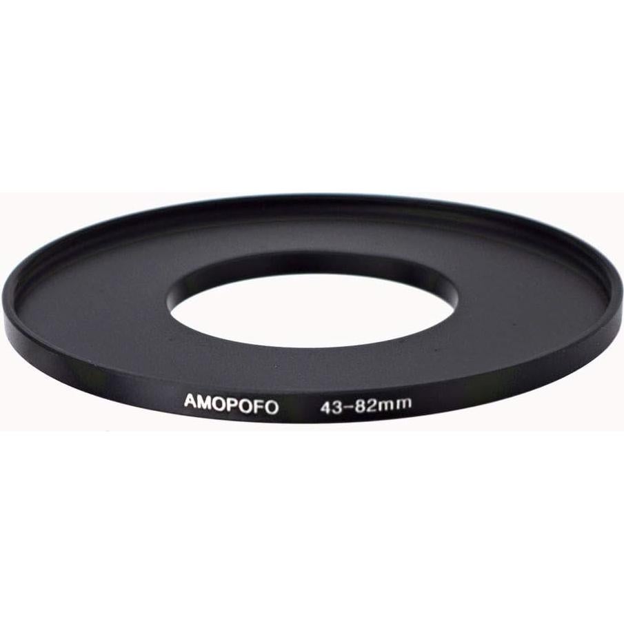 Adaptador de Anillo de Paso 43mm a 82mm AMOPOFO para Cámaras