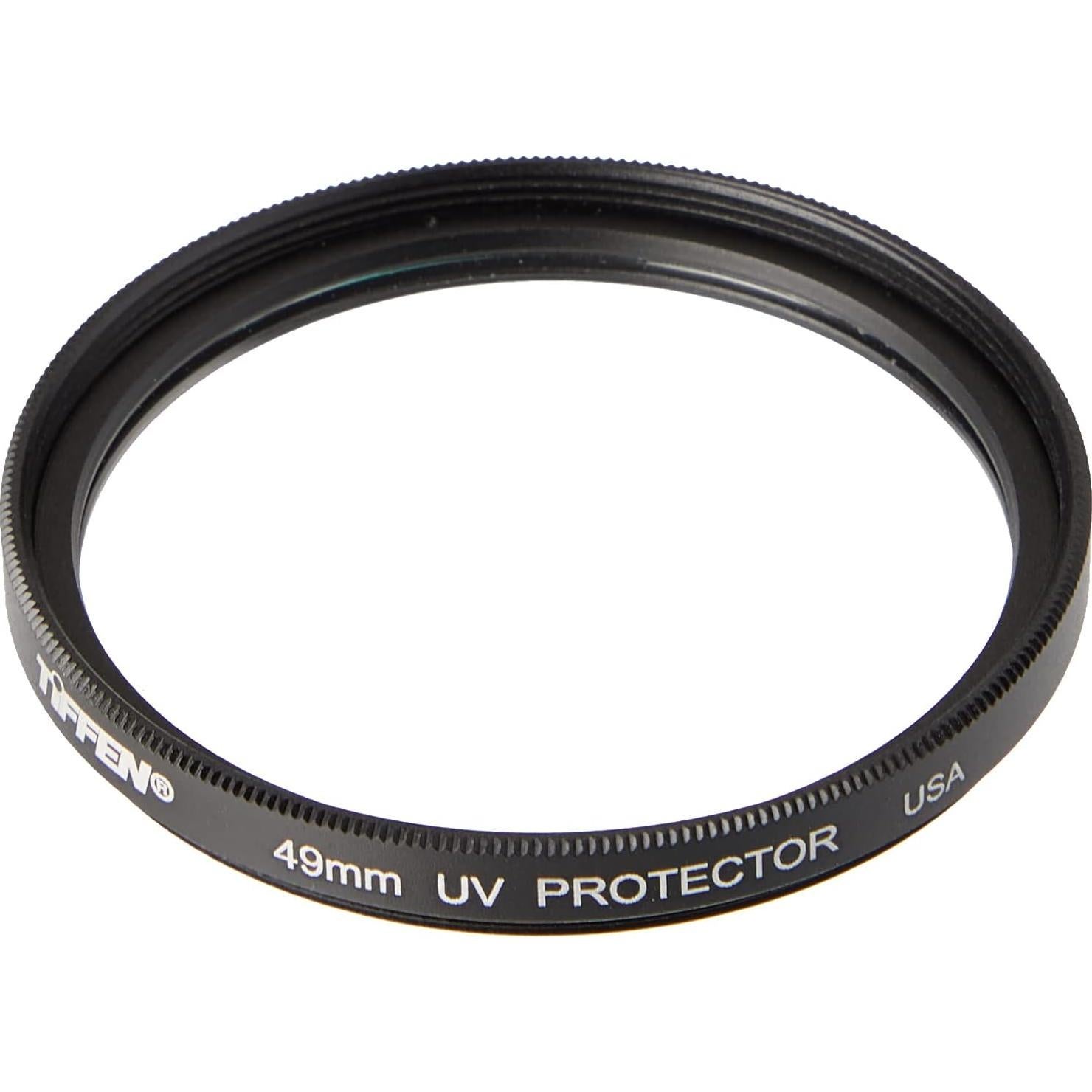 Filtros Tiffen 49mm Black Pro-Mist 1/2 y UV para Lentes