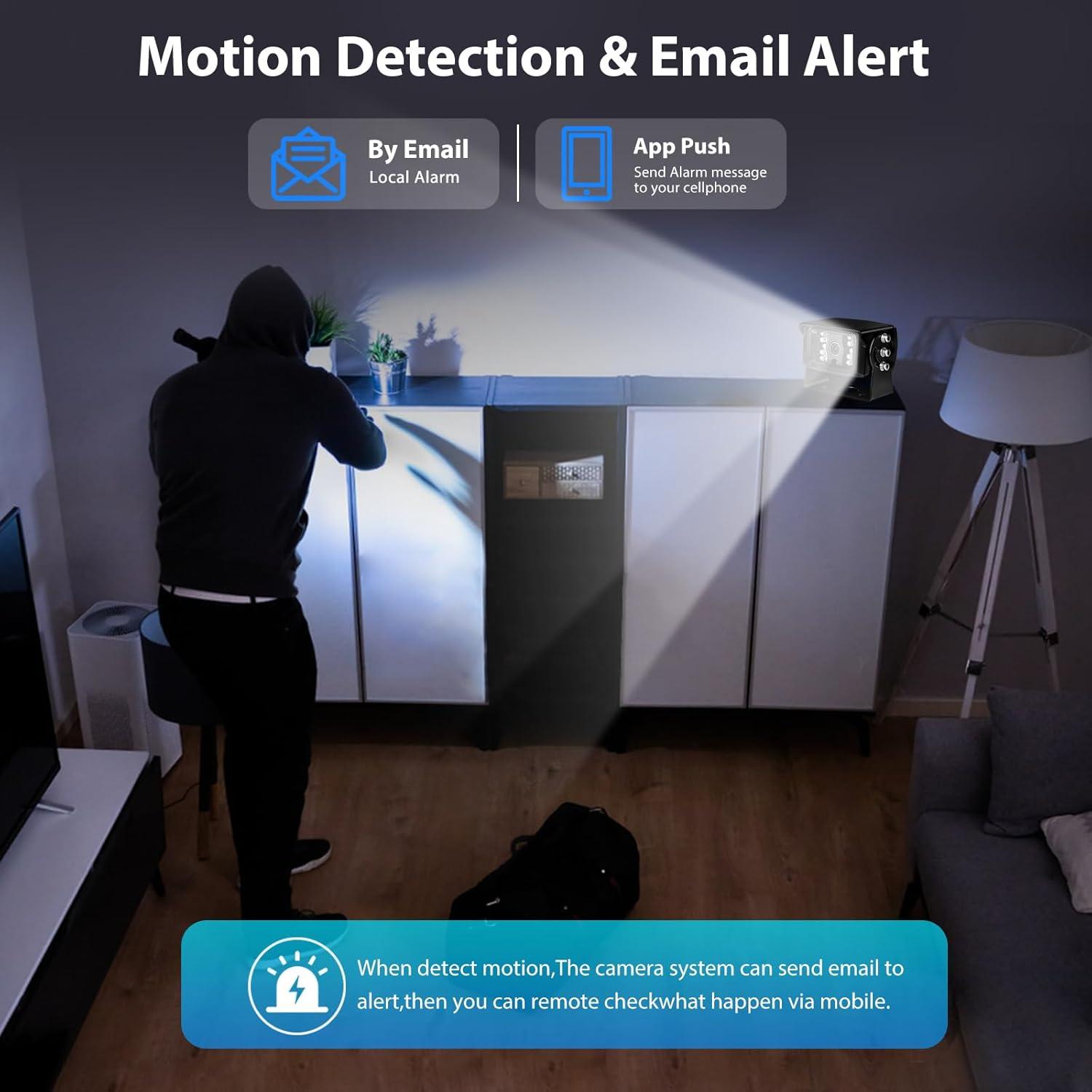 Cámara Mini IP PoE 8MP MWRCTV con Lente 2.8mm y IR