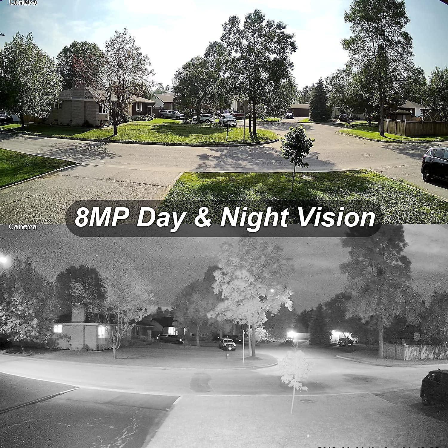 Cámara de Seguridad 4 en 1 Real HD Dome 8MP IR 20m