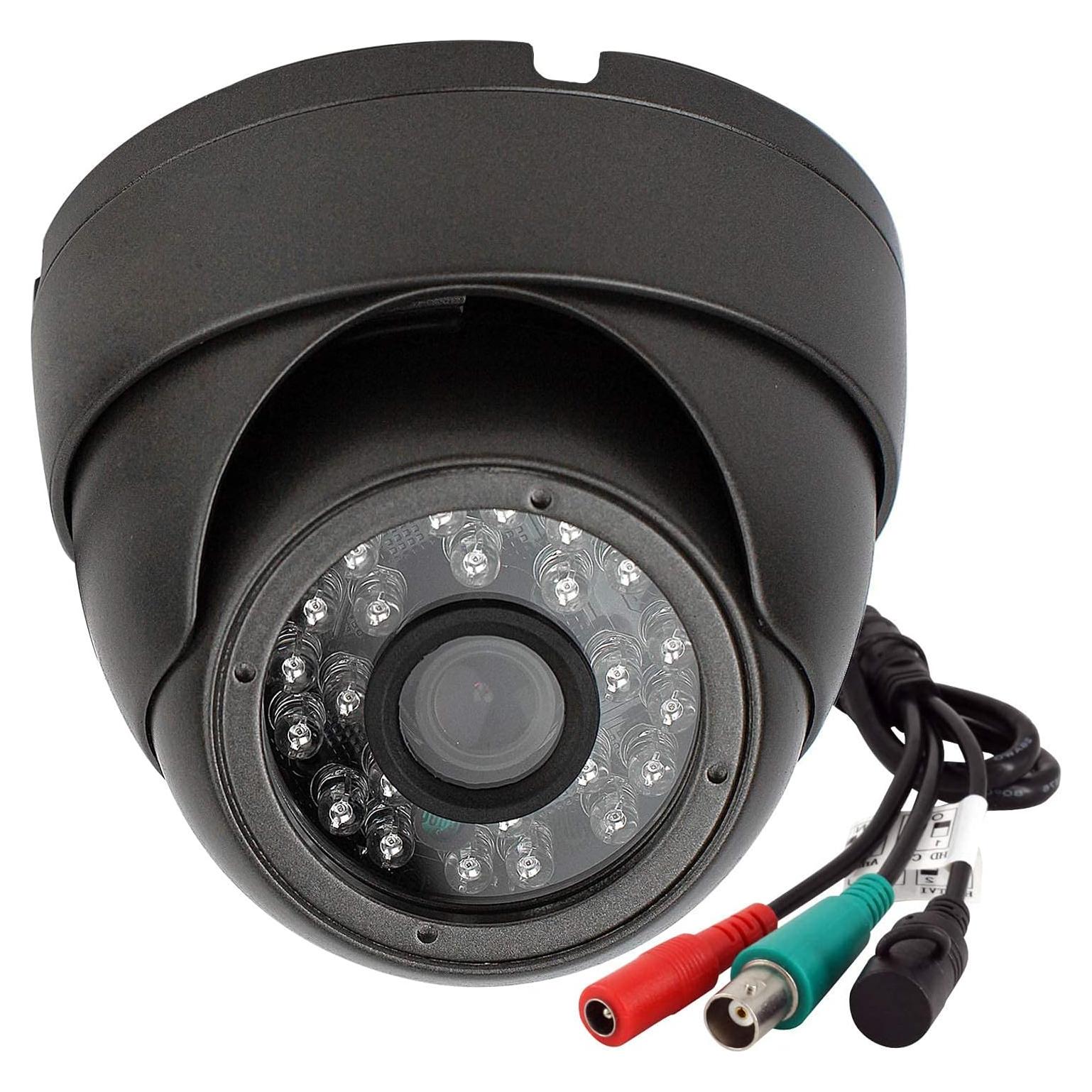 Cámara de Seguridad Domo CUMCITIN HD 1080P IR 24 LED Gris